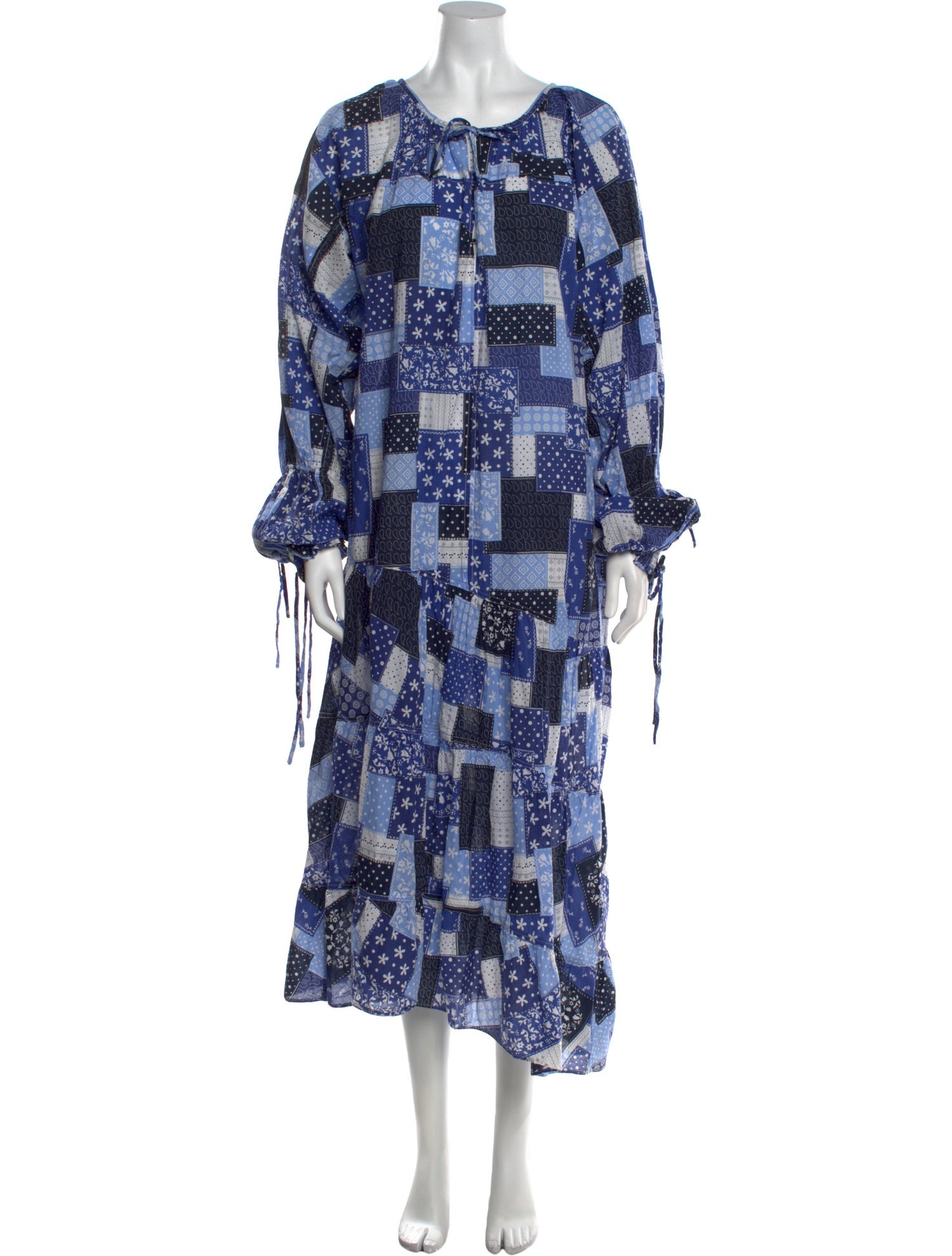 By Malene Birger Printed Long Dress
