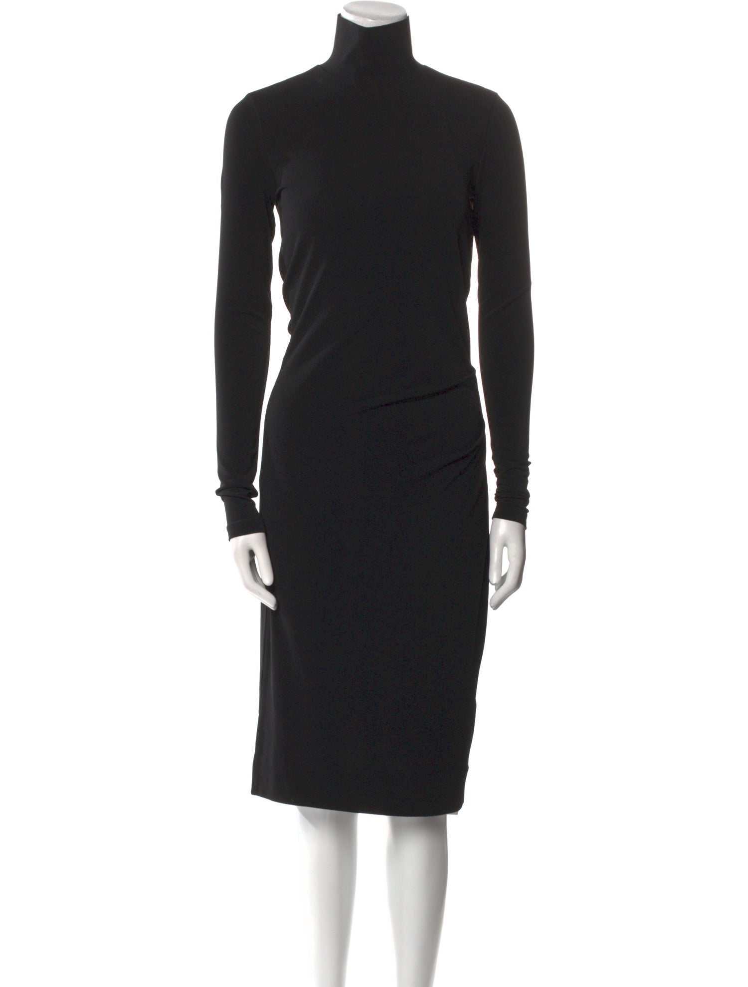 By Malene Birger Turtleneck Midi Length Dress