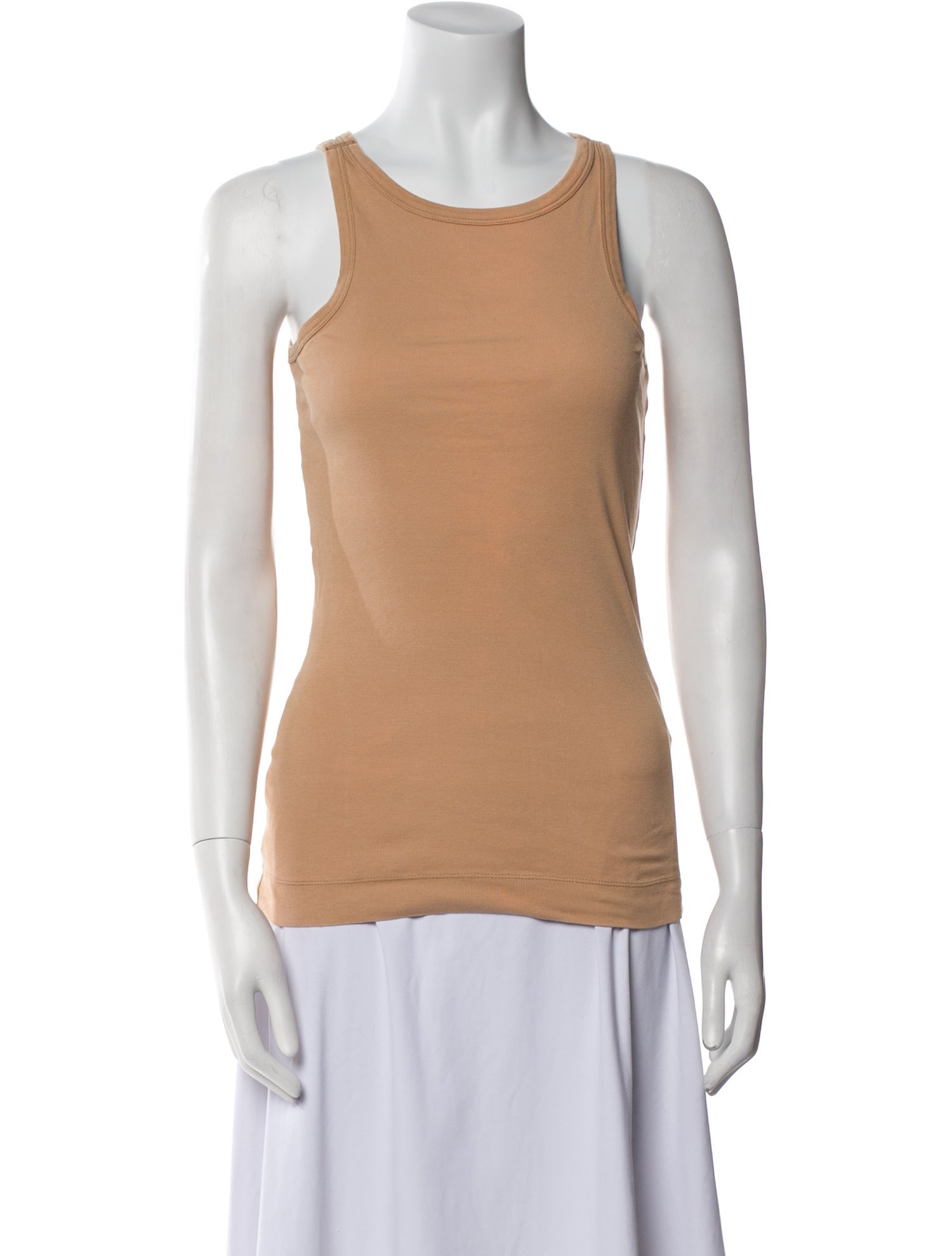 By Malene Birger Scoop Neck Sleeveless Top