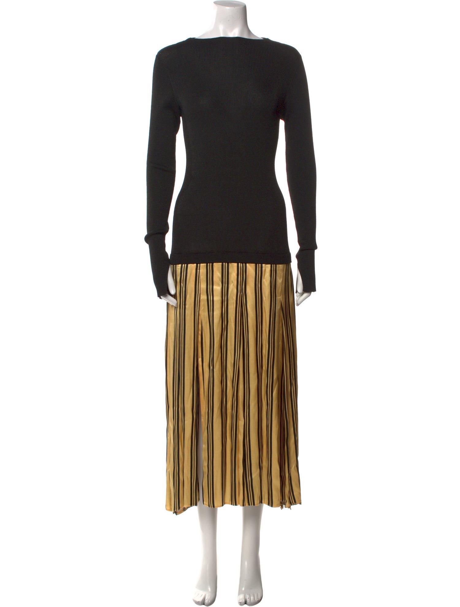 By Malene Birger Bateau Neckline Long Dress