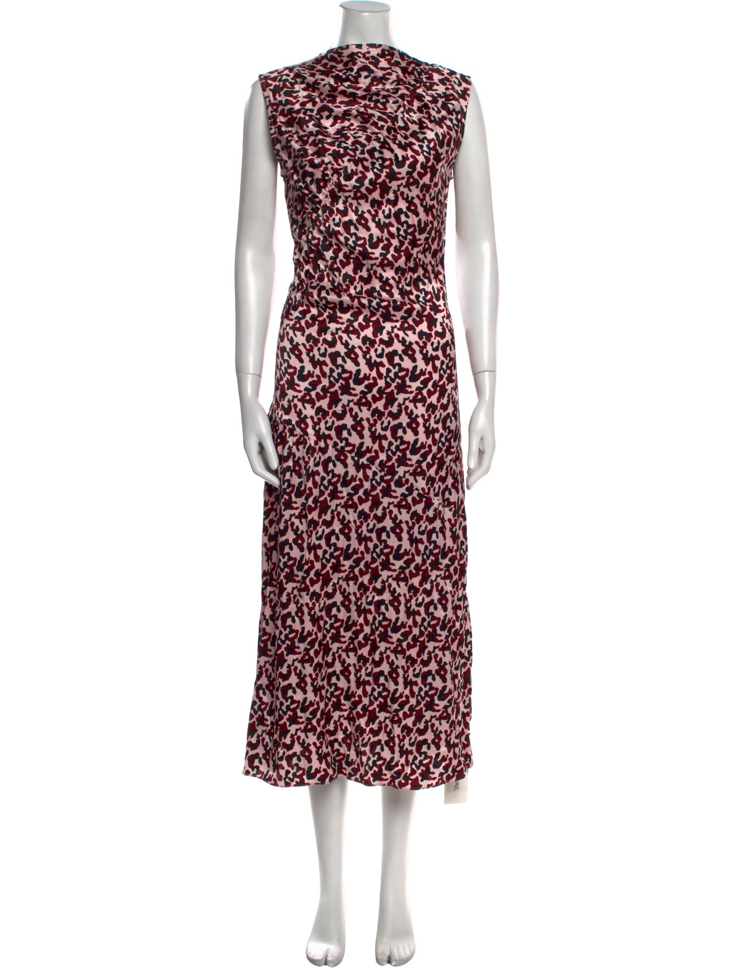 By Malene Birger Animal Print Long Dress