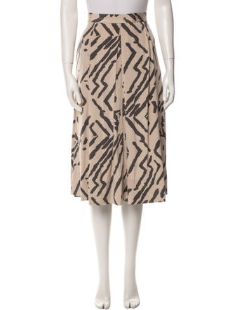 By Malene Birger Silk Midi Length Skirt