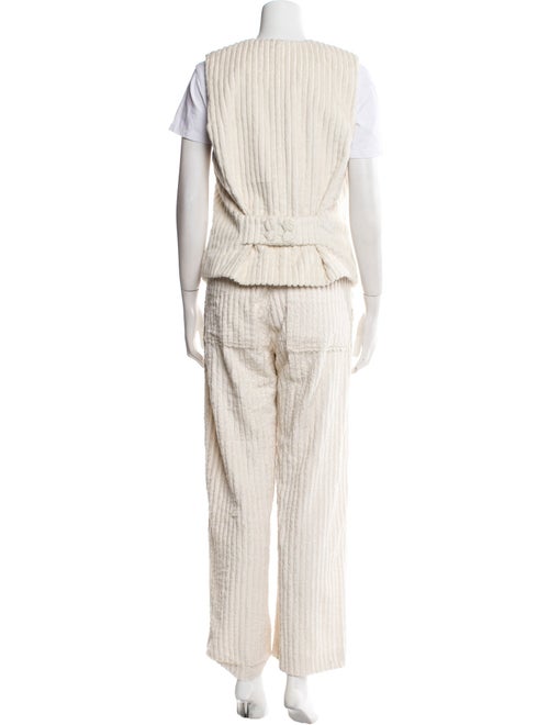 By Malene Birger Ruffle Embellishment Pantsuit
