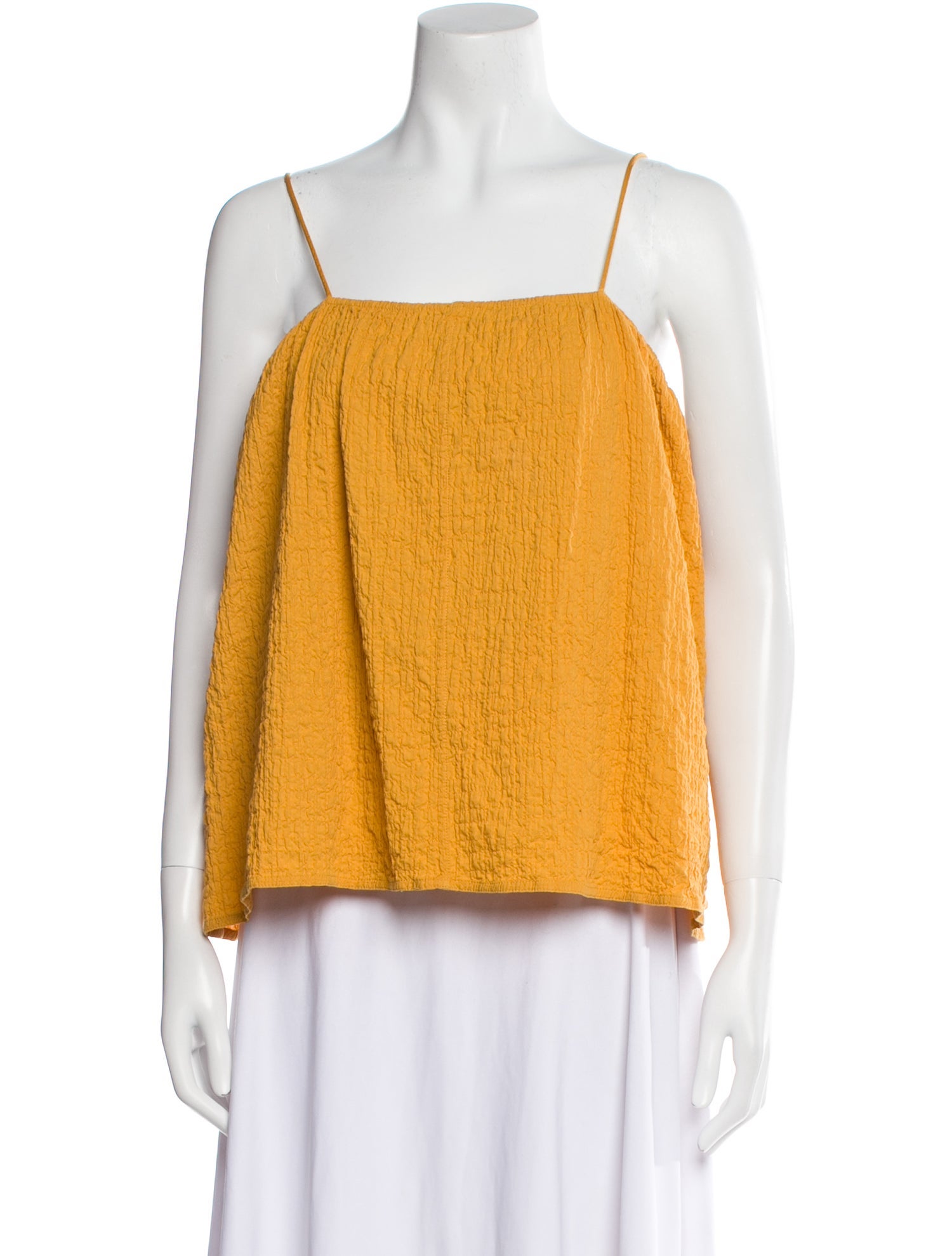 By Malene Birger Square Neckline Sleeveless Top