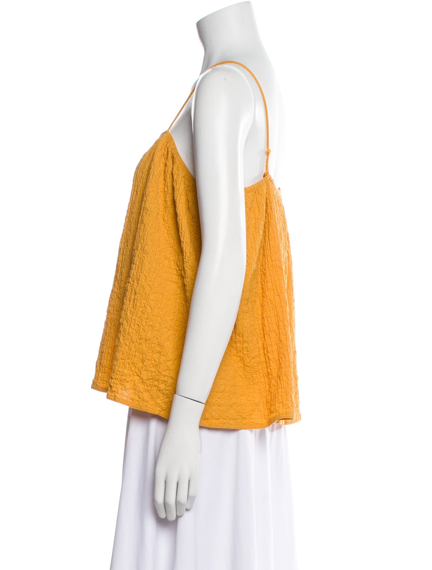 By Malene Birger Square Neckline Sleeveless Top