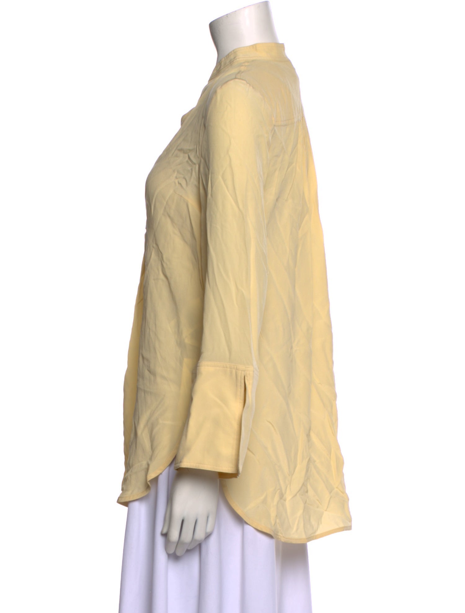 By Malene Birger Silk V-Neck Blouse