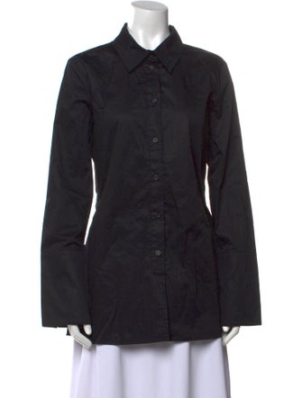 By Malene Birger Long Sleeve Button-Up Top