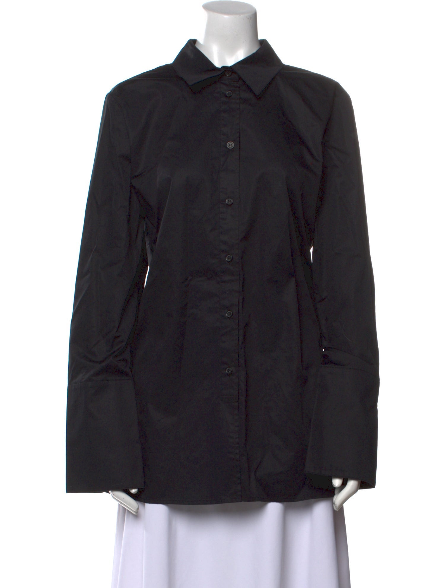 By Malene Birger Long Sleeve Button-Up Top