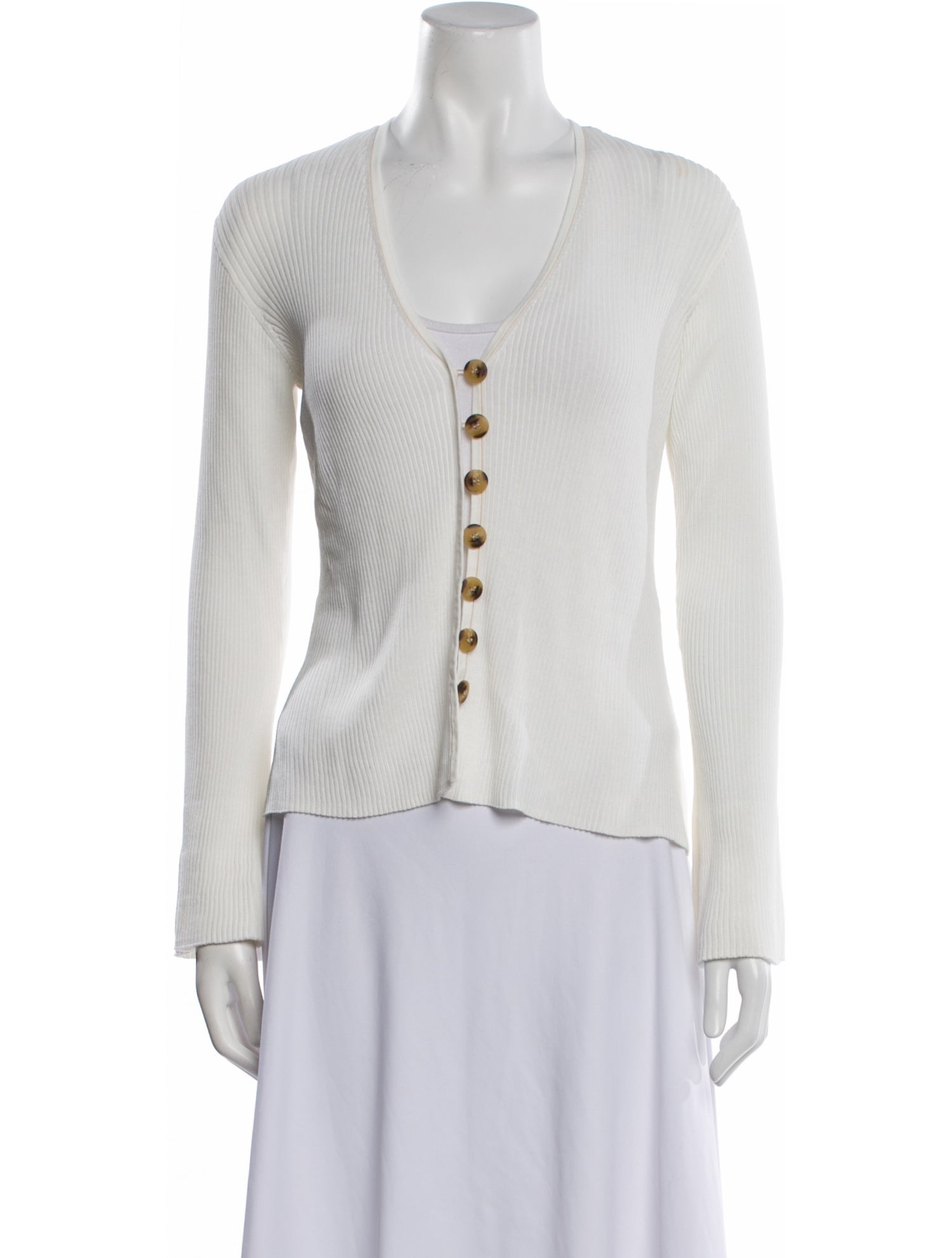 By Malene Birger V-Neck Long Sleeve Top