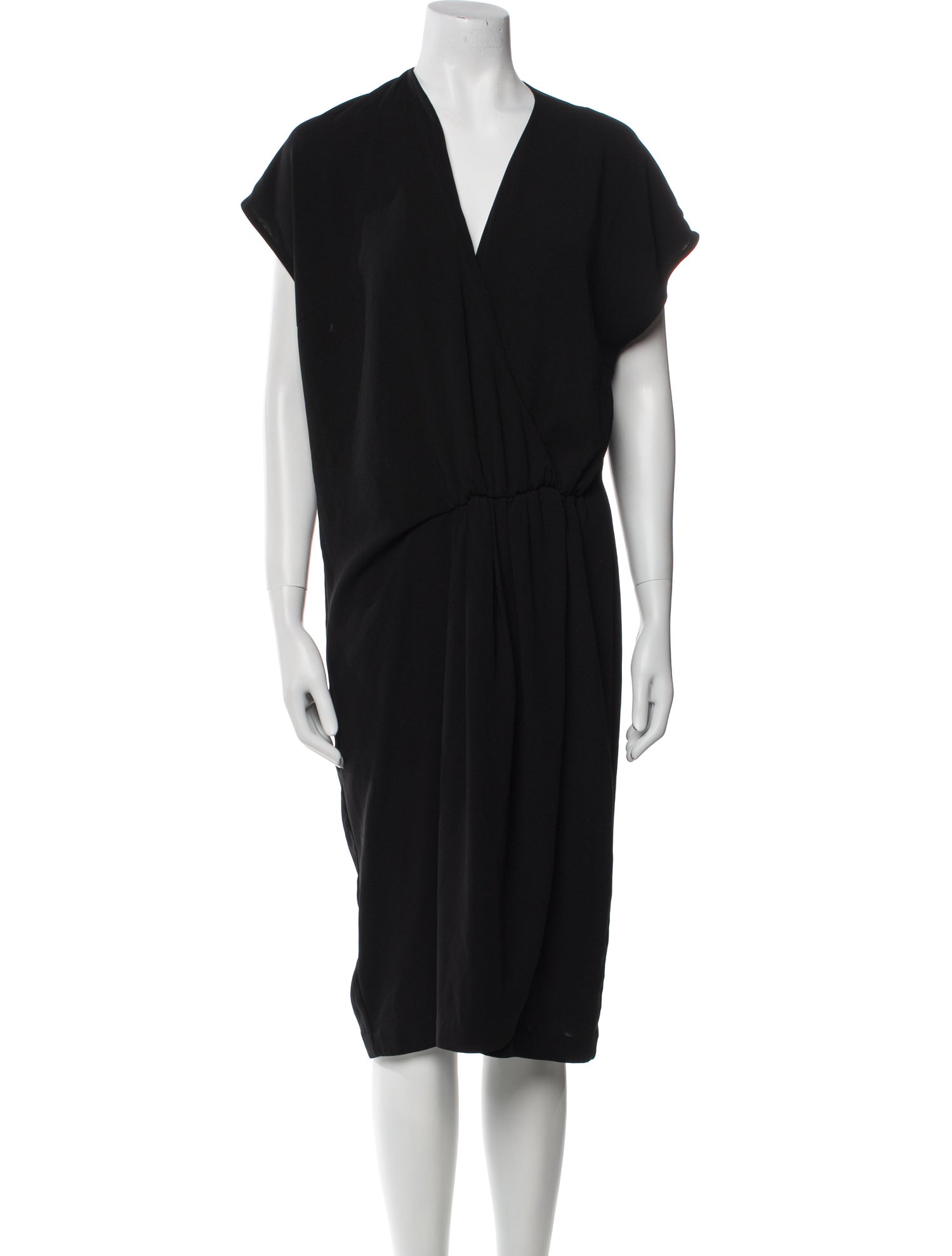 By Malene Birger V-Neck Midi Length Dress