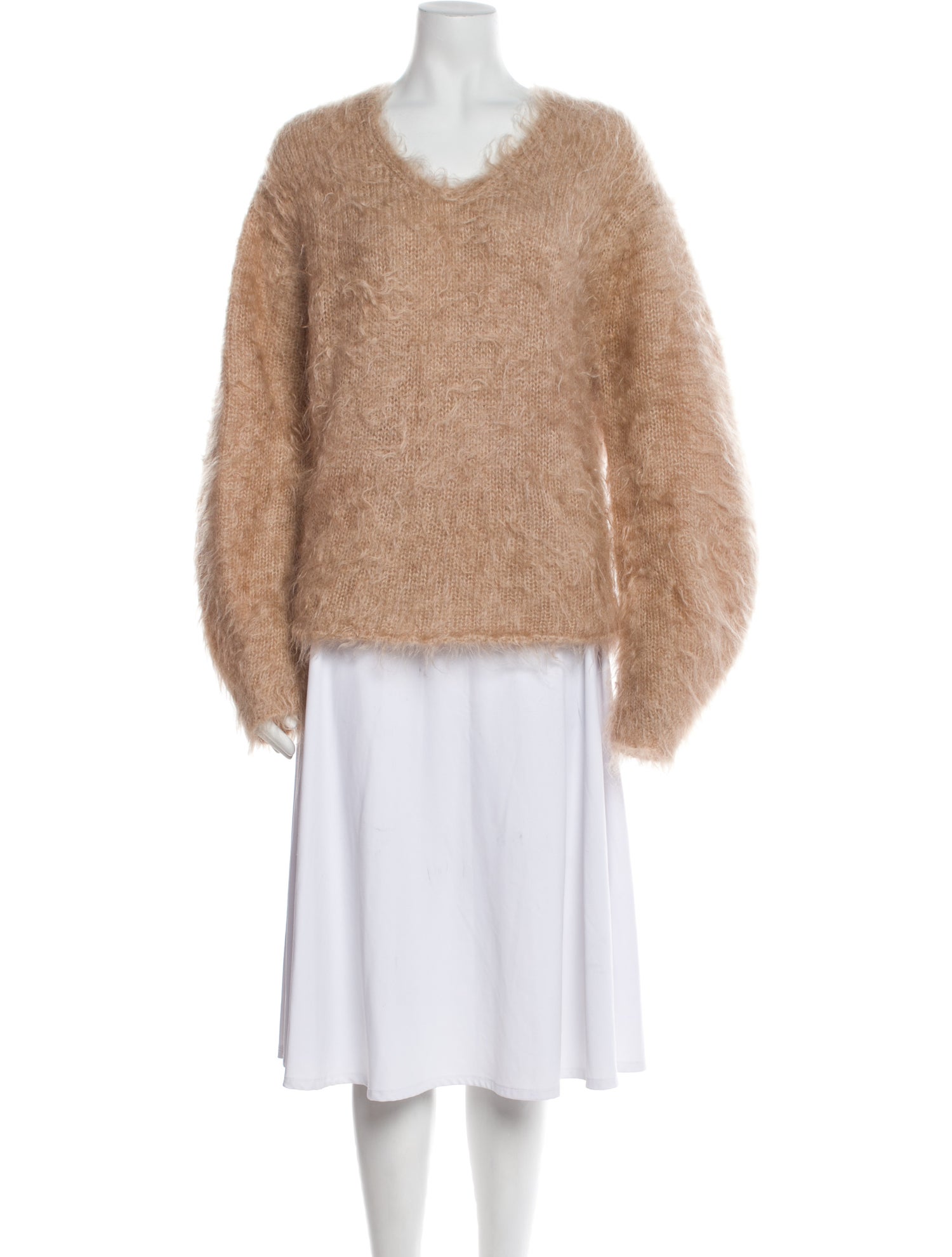 By Malene Birger Mohair Scoop Neck Sweater