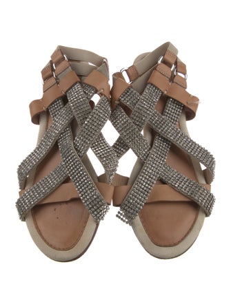 By Malene Birger Leather Gladiator Sandals