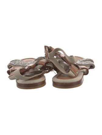 By Malene Birger Leather Gladiator Sandals