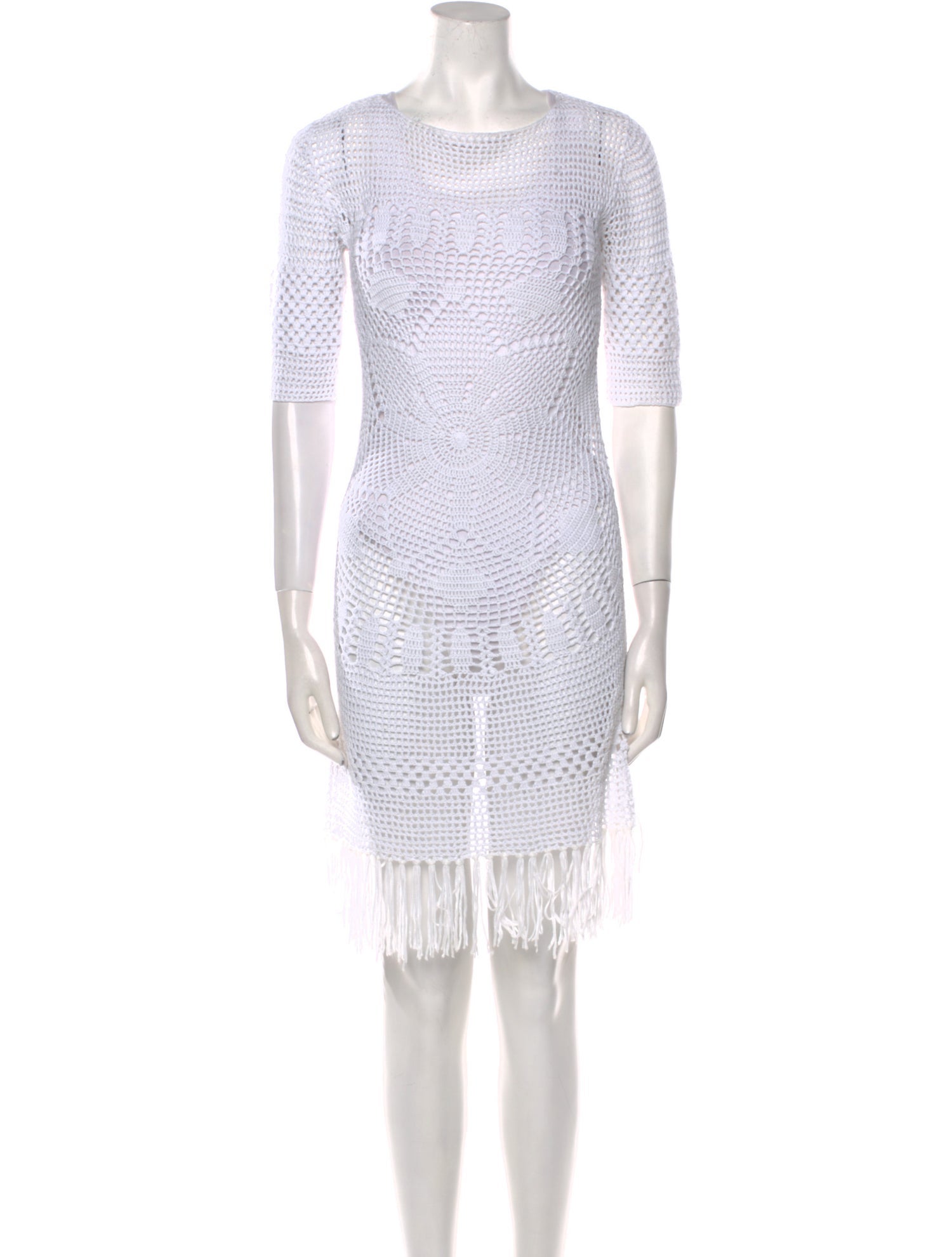 By Malene Birger Scoop Neck Knee-Length Dress