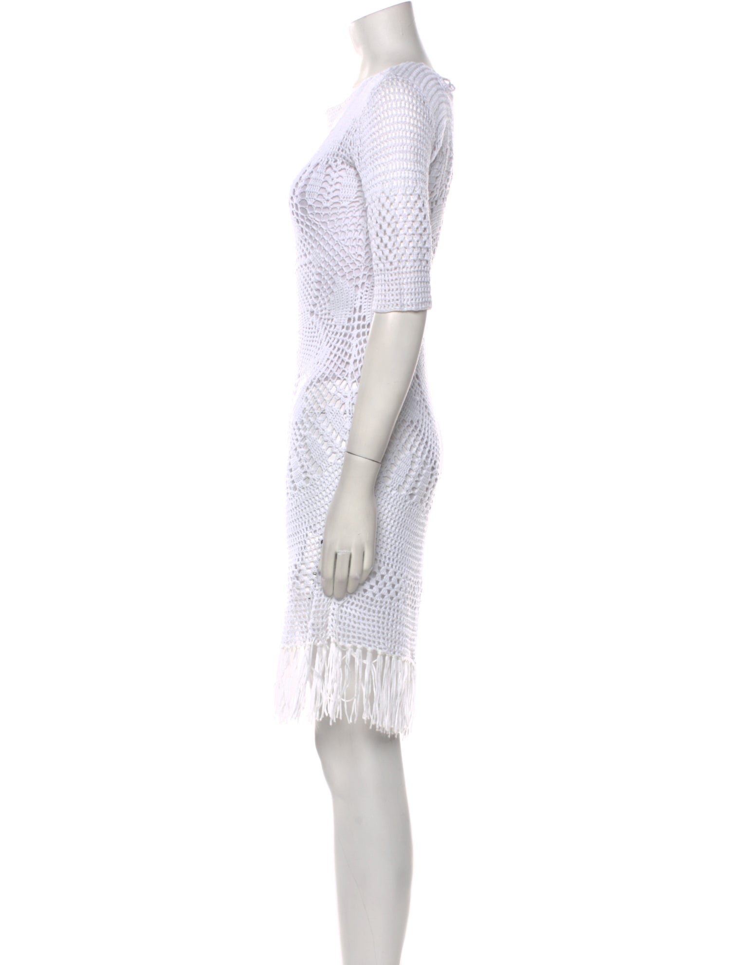 By Malene Birger Scoop Neck Knee-Length Dress