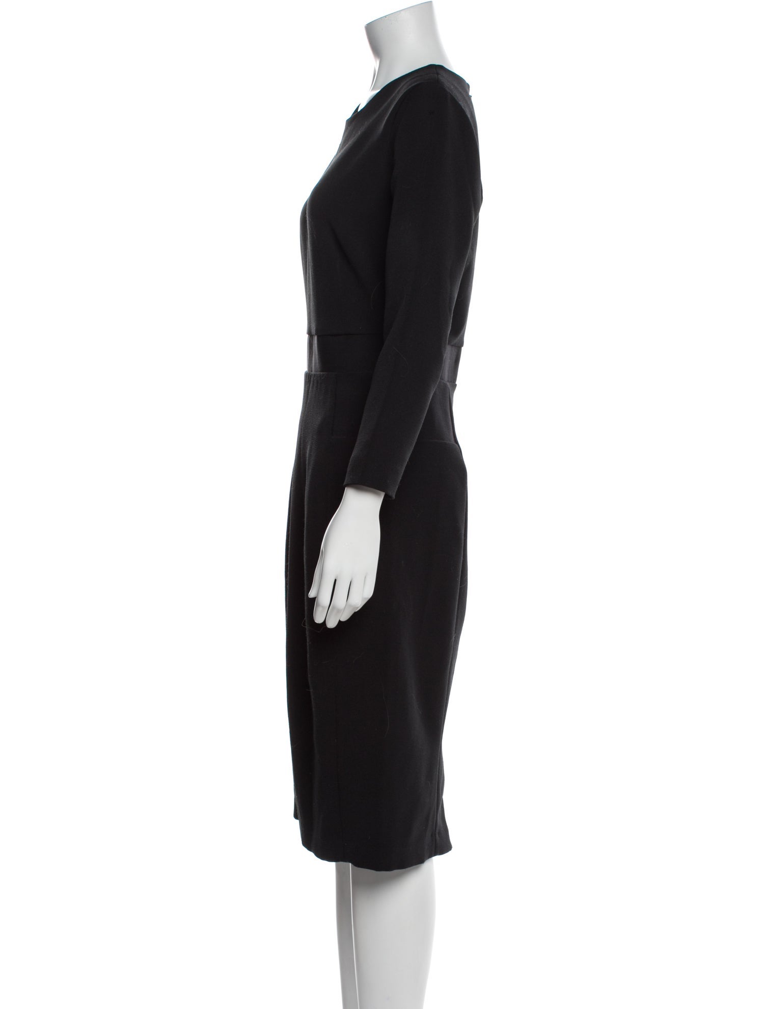 By Malene Birger Crew Neck Midi Length Dress