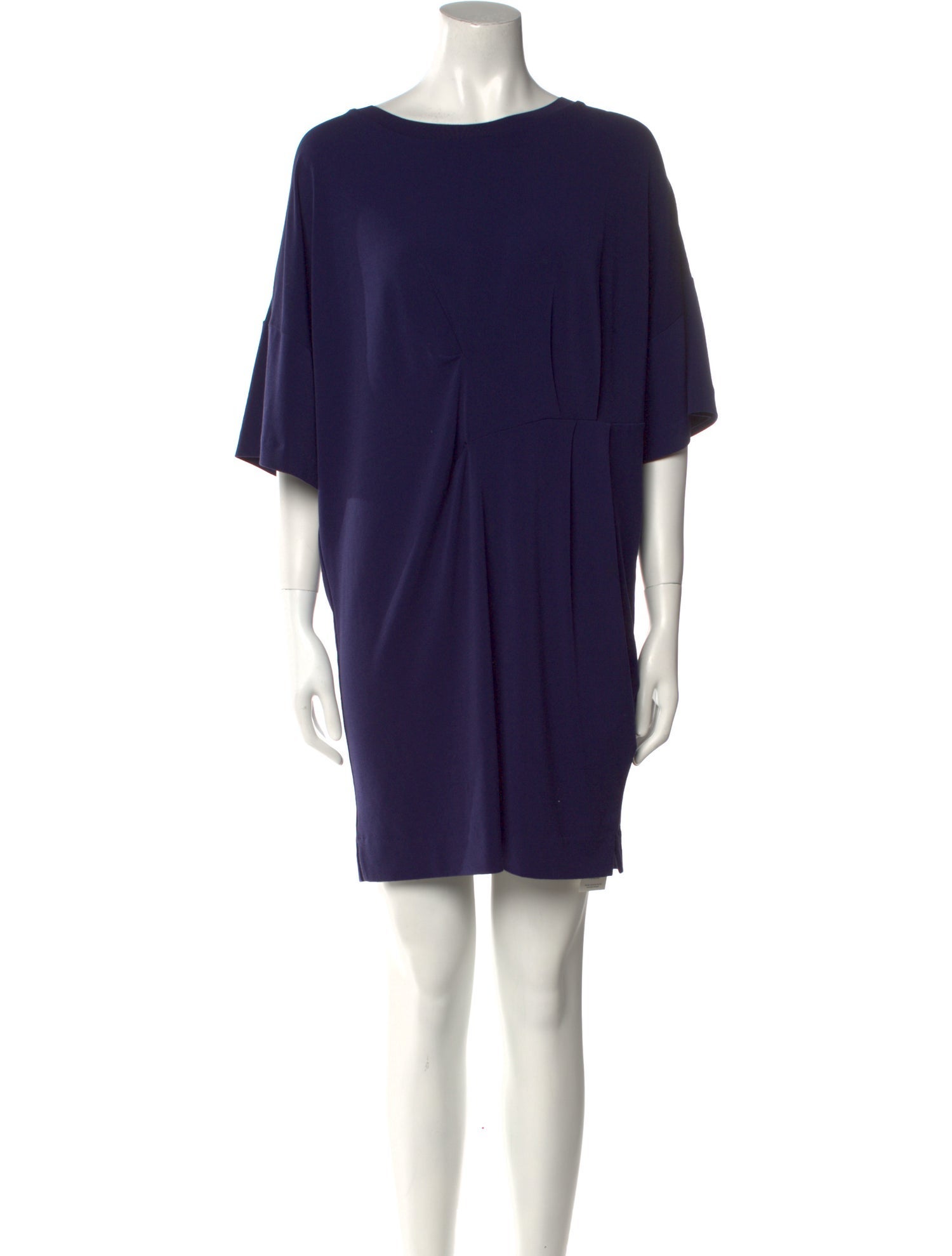 By Malene Birger Bateau Neckline Mini Dress