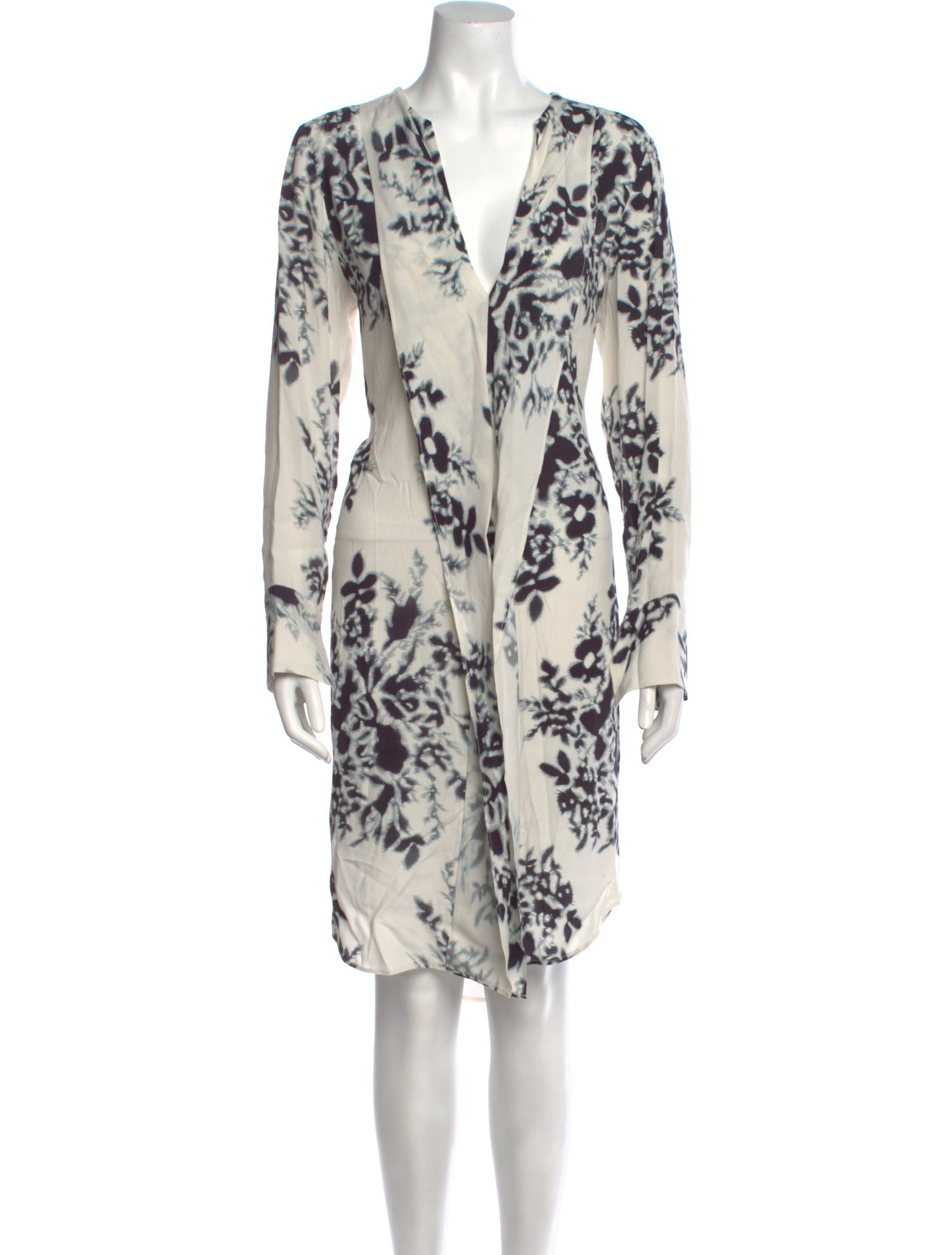 By Malene Birger Printed Knee-Length Dress