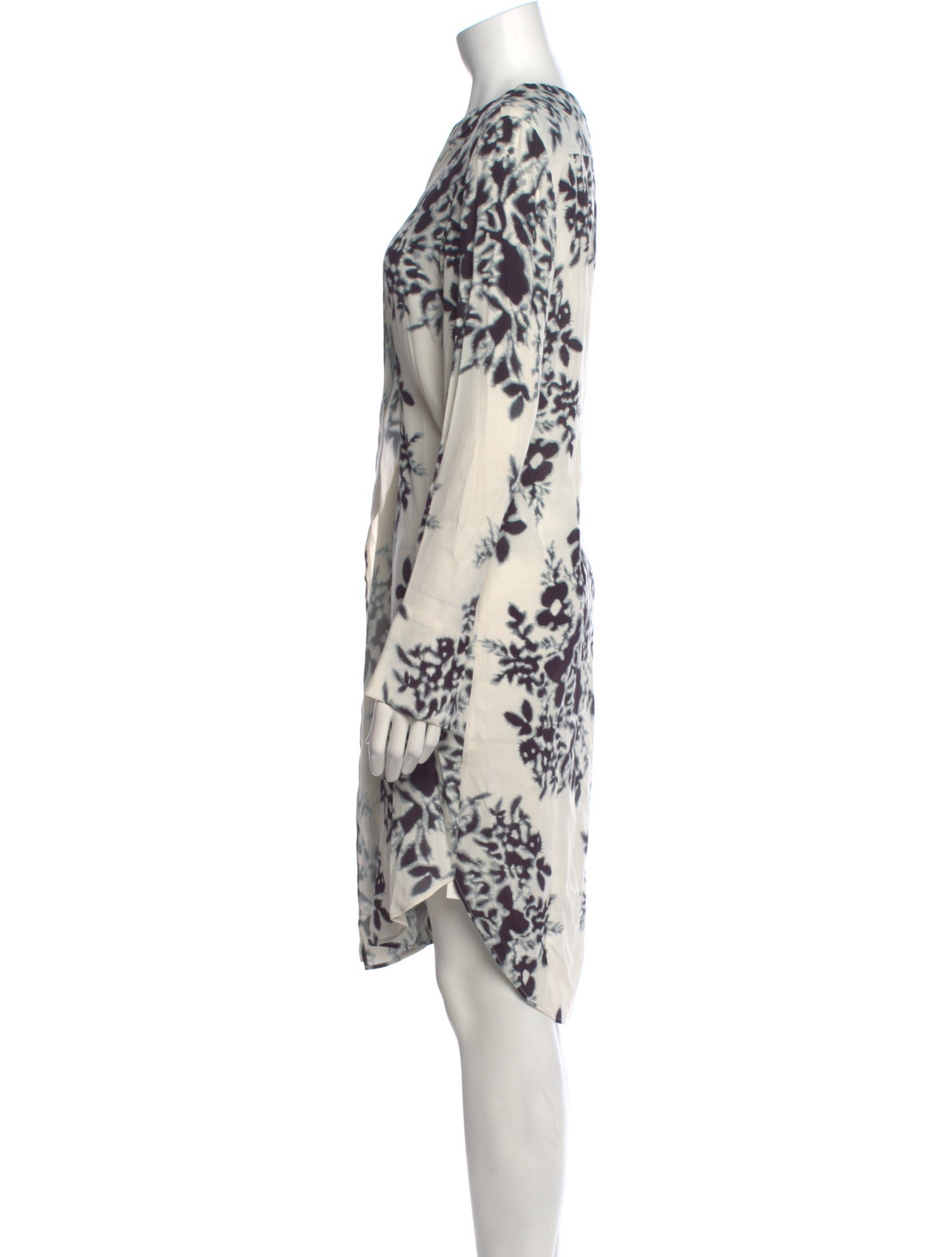 By Malene Birger Printed Knee-Length Dress