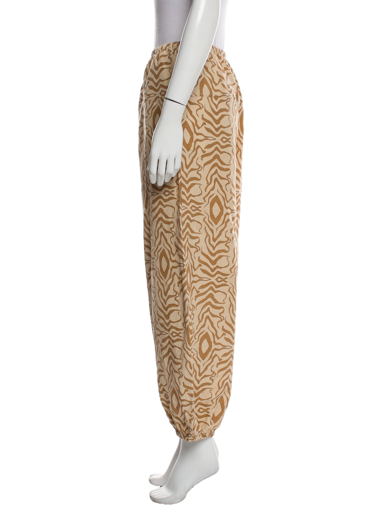 By Malene Birger Printed Straight Leg Pants