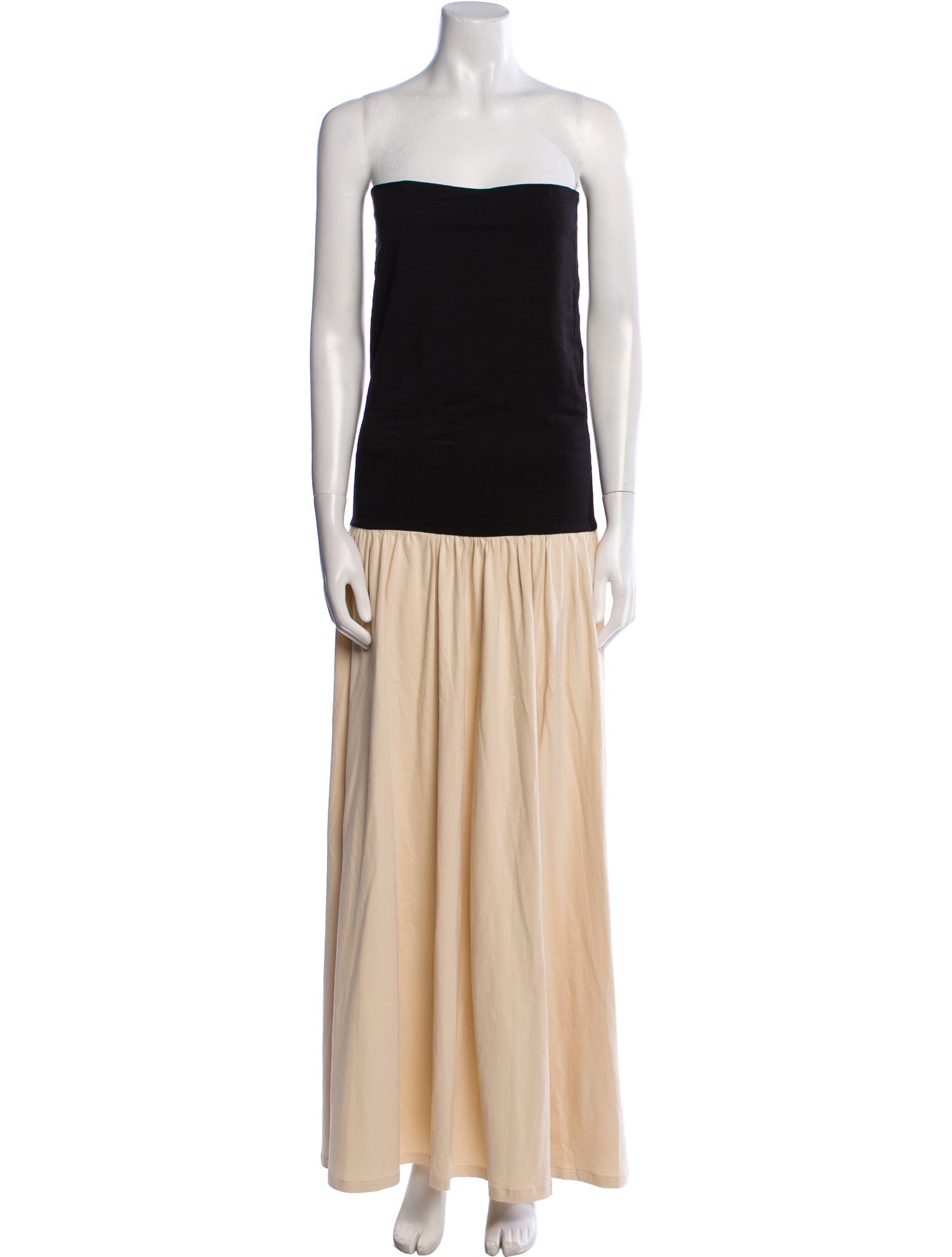 By Malene Birger Strapless Long Dress