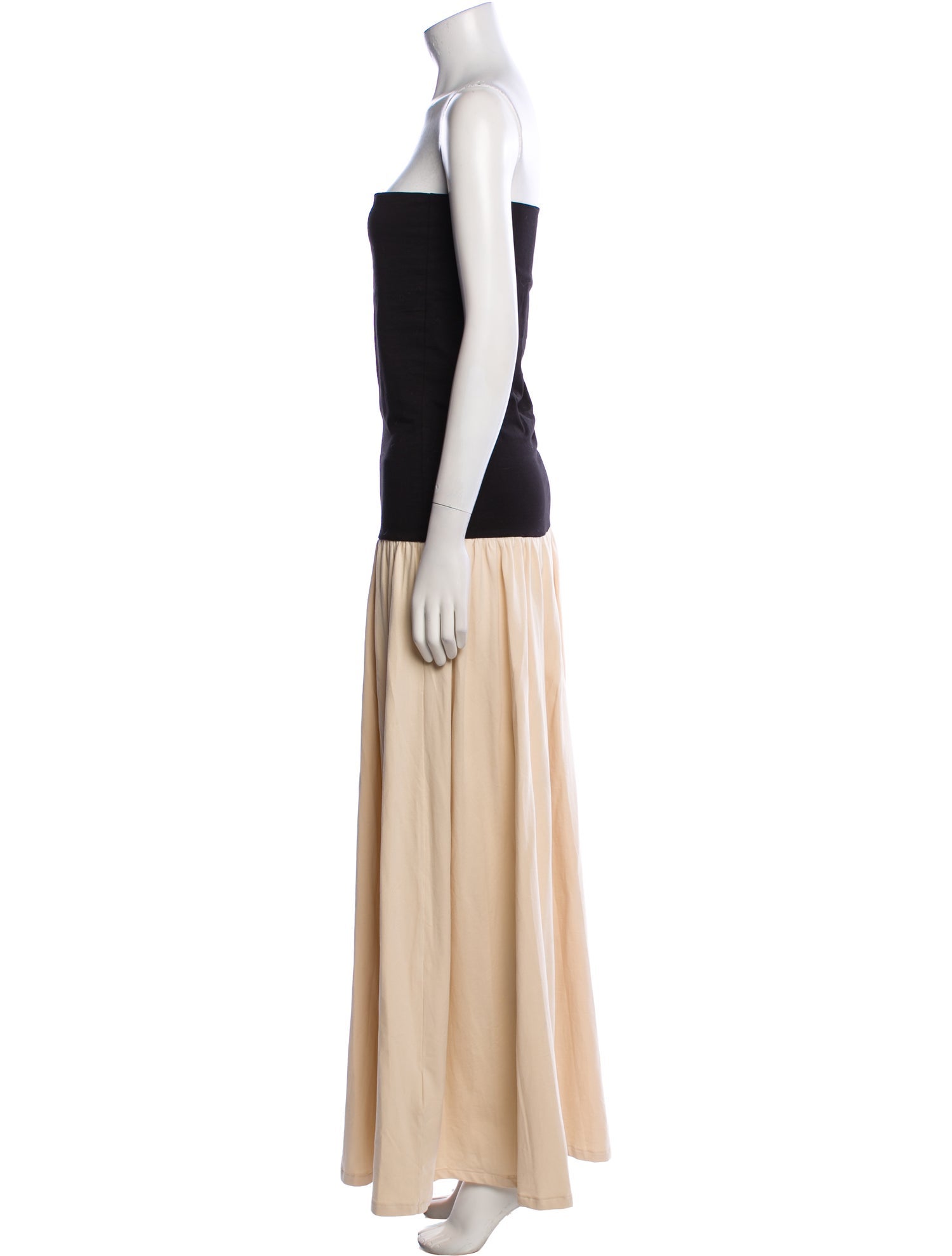 By Malene Birger Strapless Long Dress