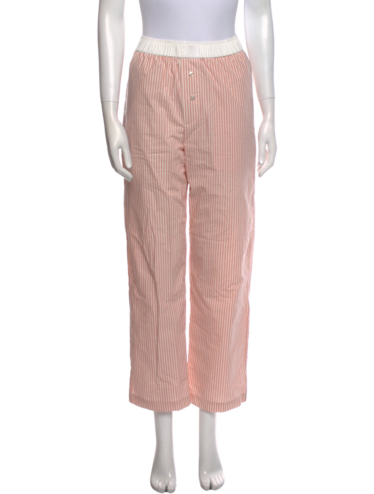 By Malene Birger Striped Wide Leg Pants