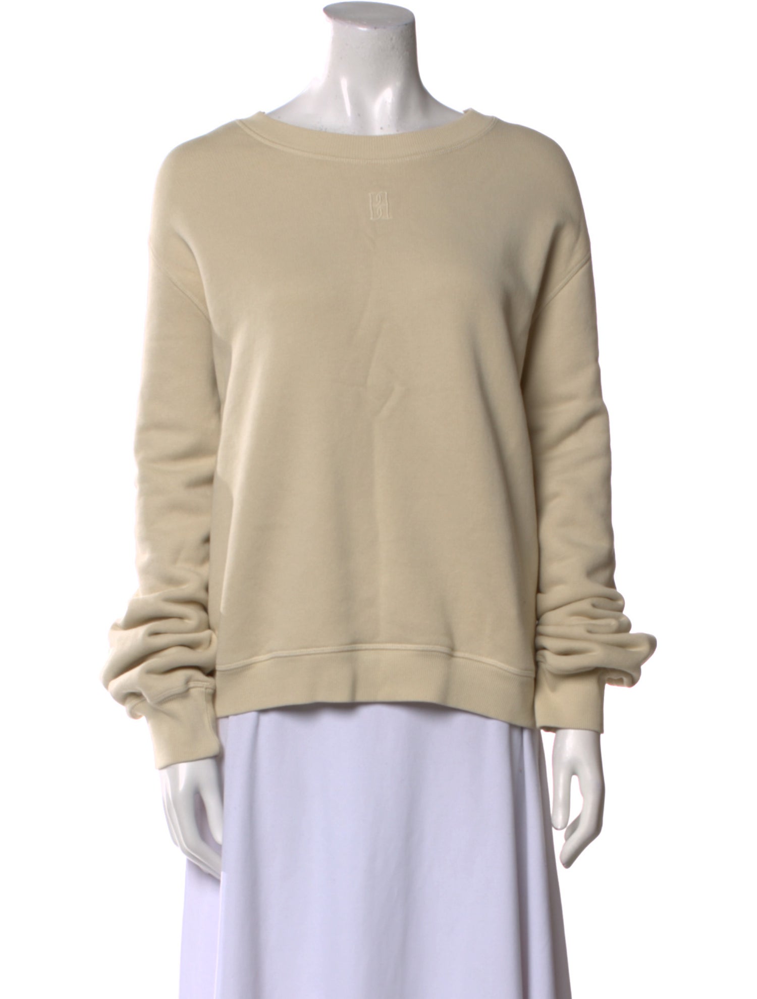 By Malene Birger Bateau Neckline Long Sleeve Sweatshirt