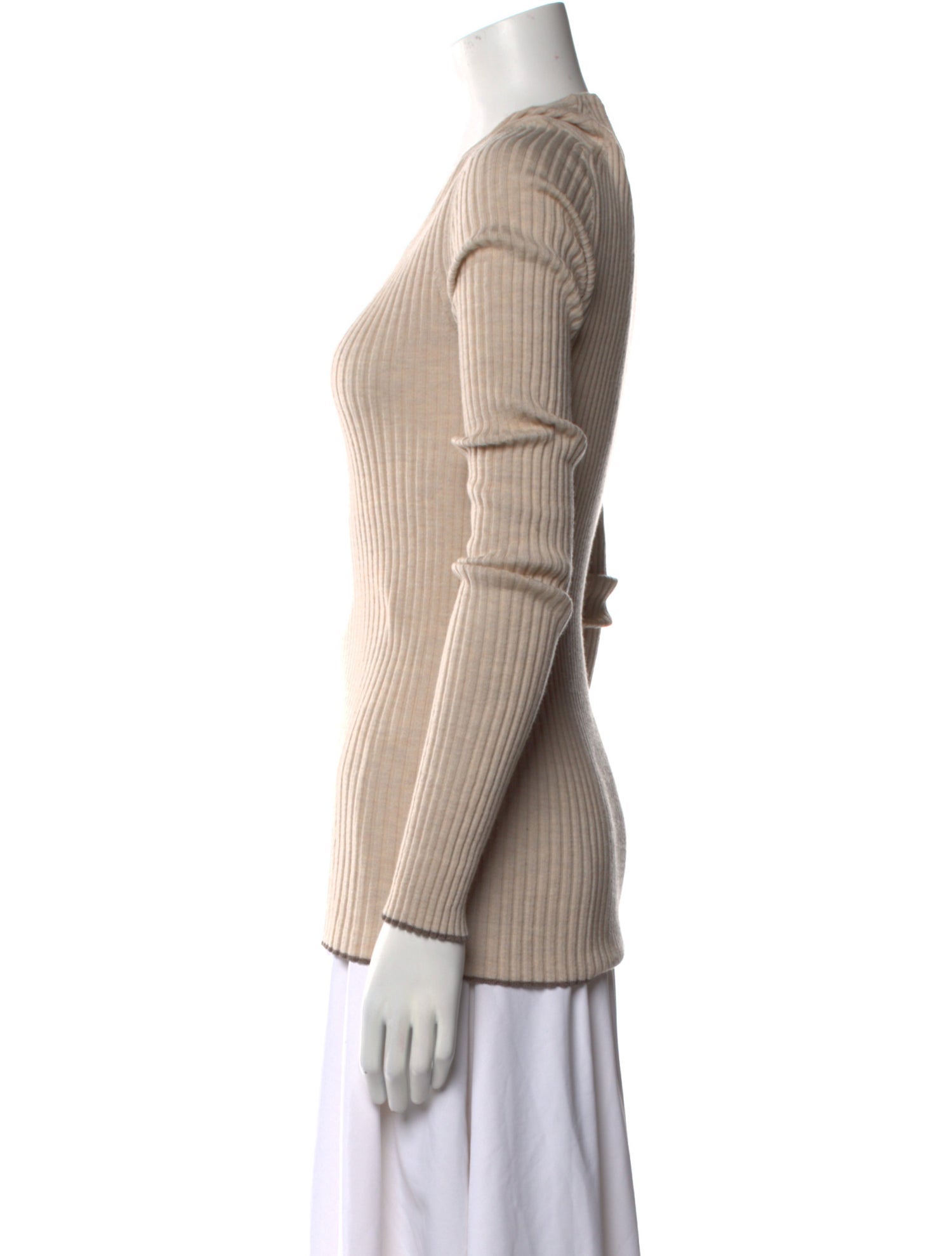 By Malene Birger Merino Wool Scoop Neck Sweater
