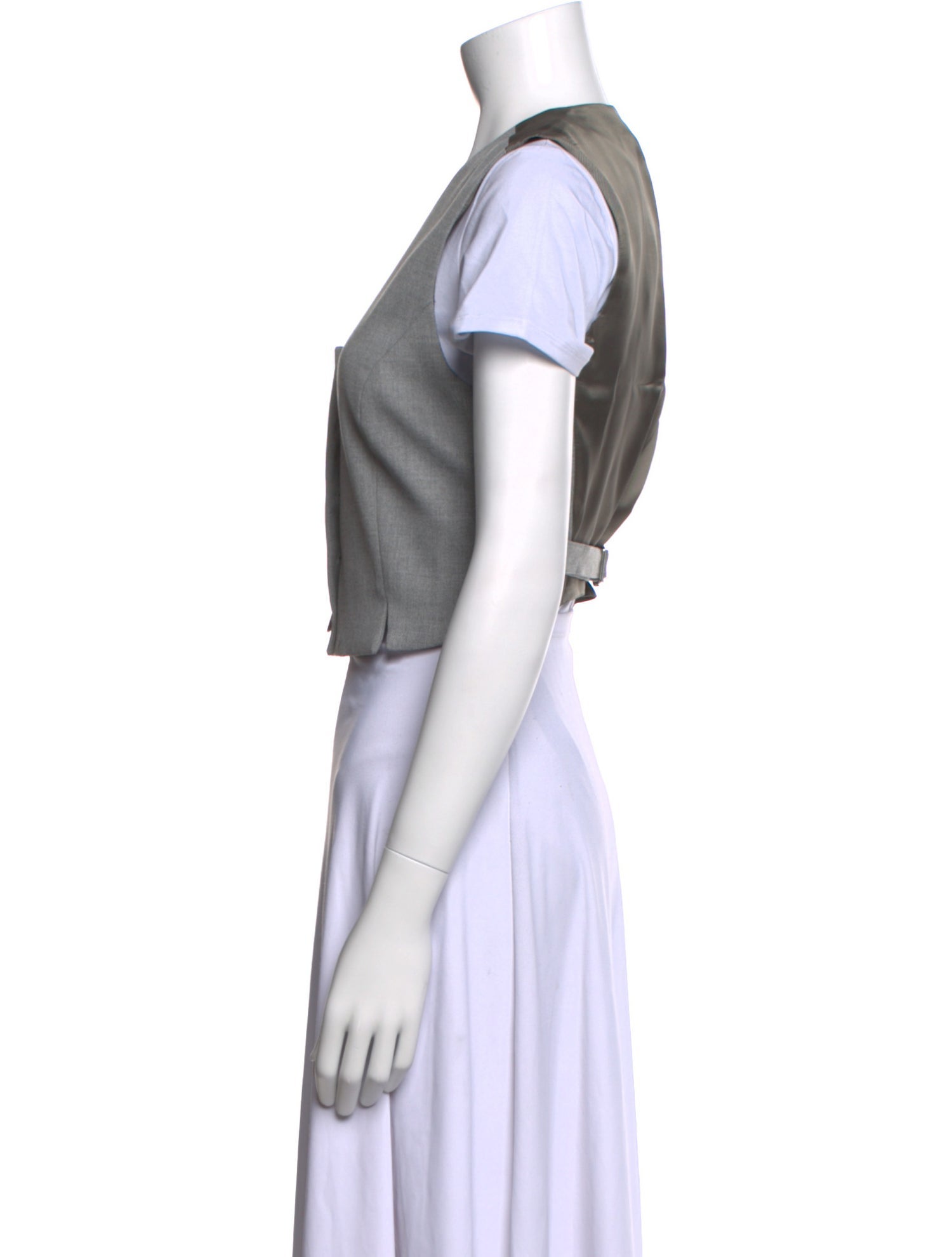 By Malene Birger V-Neck Short Sleeve Crop Top w/ Tags