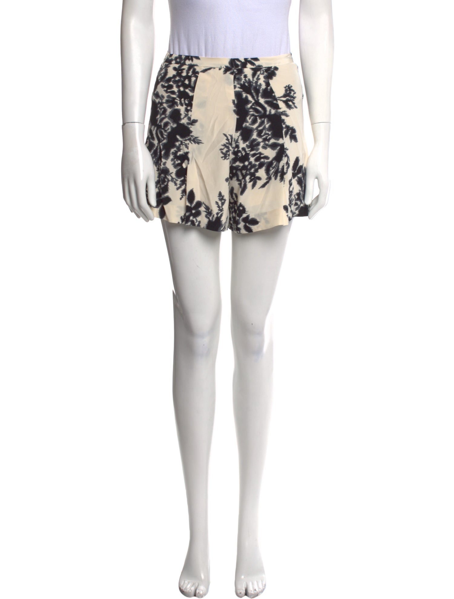 By Malene Birger Silk Mini Shorts