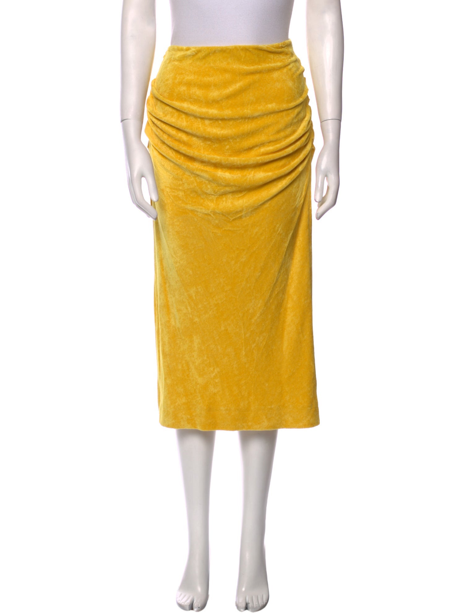 By Malene Birger Terry Cloth Midi Length Skirt