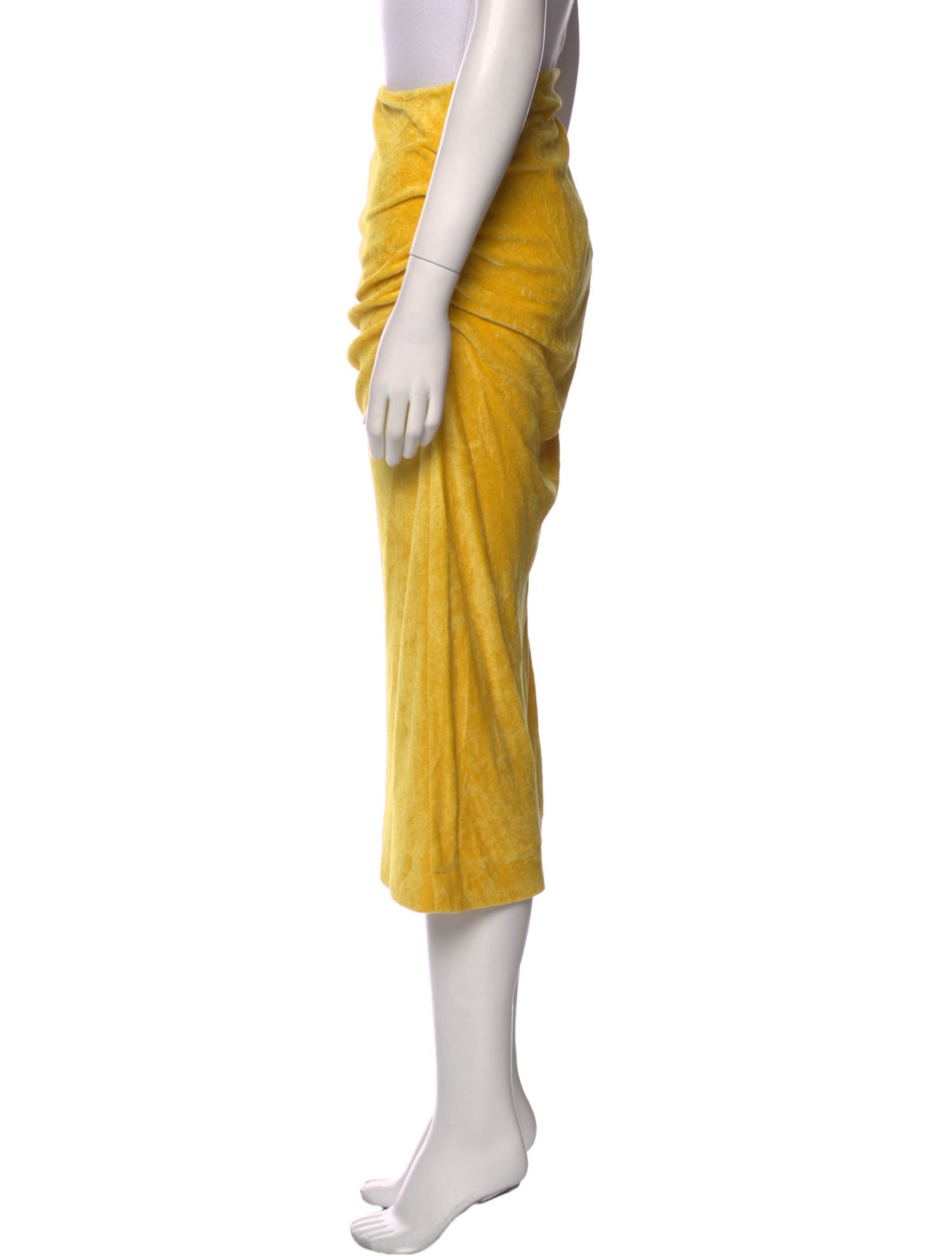 By Malene Birger Terry Cloth Midi Length Skirt