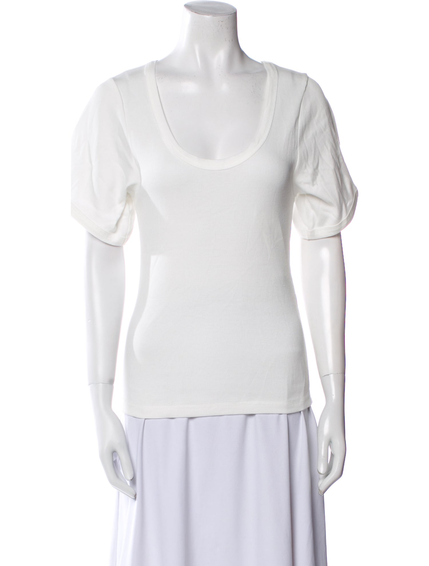 By Malene Birger Scoop Neck Short Sleeve T-Shirt