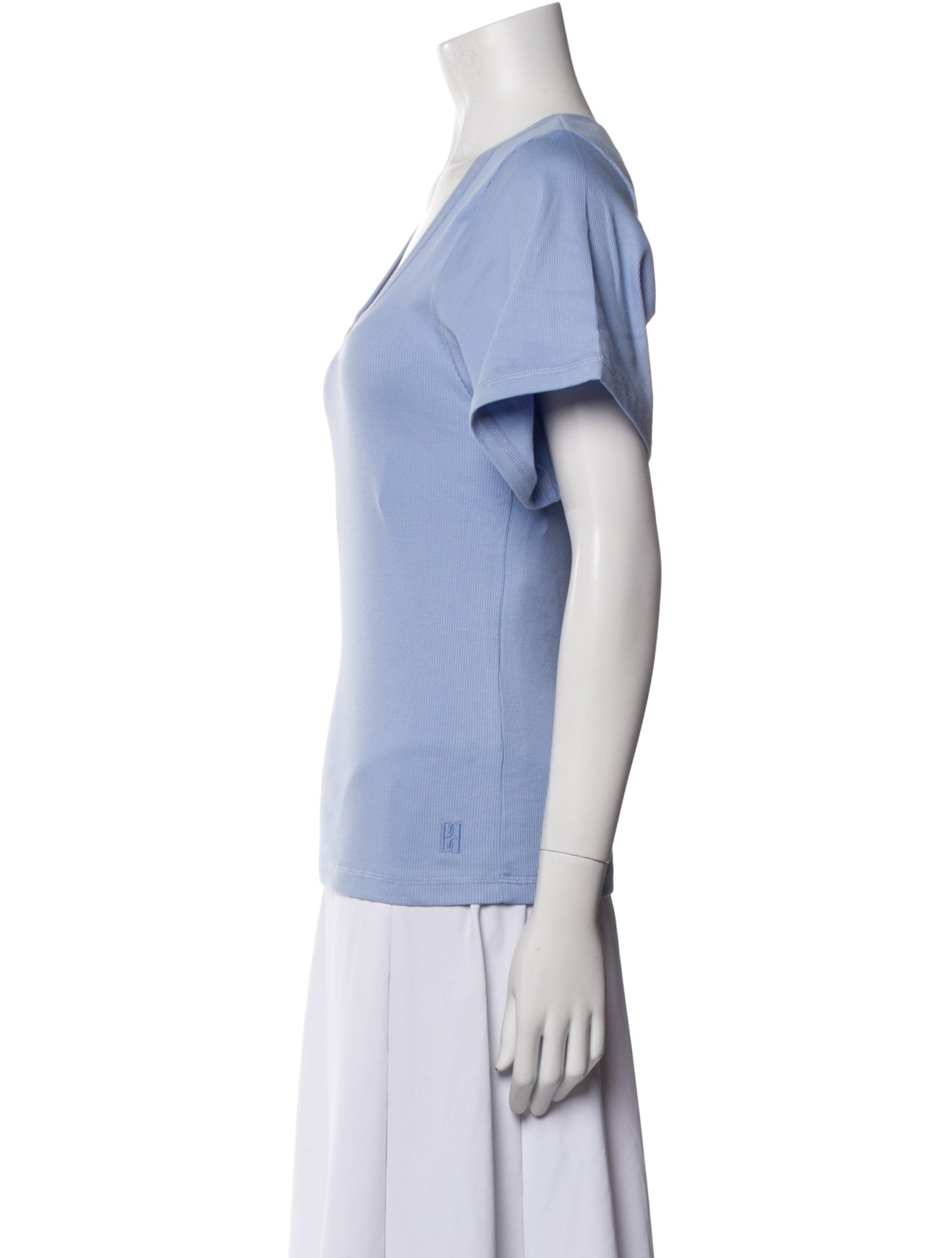 By Malene Birger Scoop Neck Short Sleeve T-Shirt