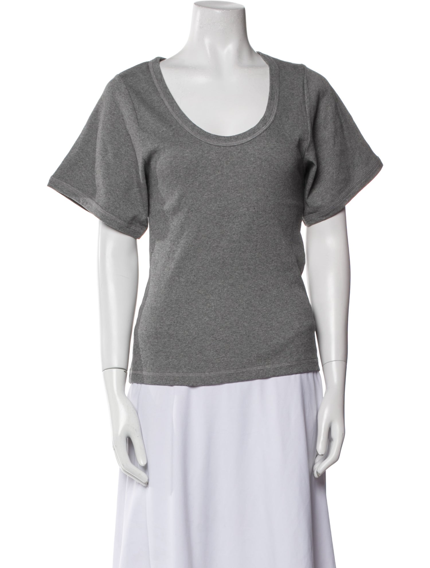 By Malene Birger Scoop Neck Short Sleeve T-Shirt