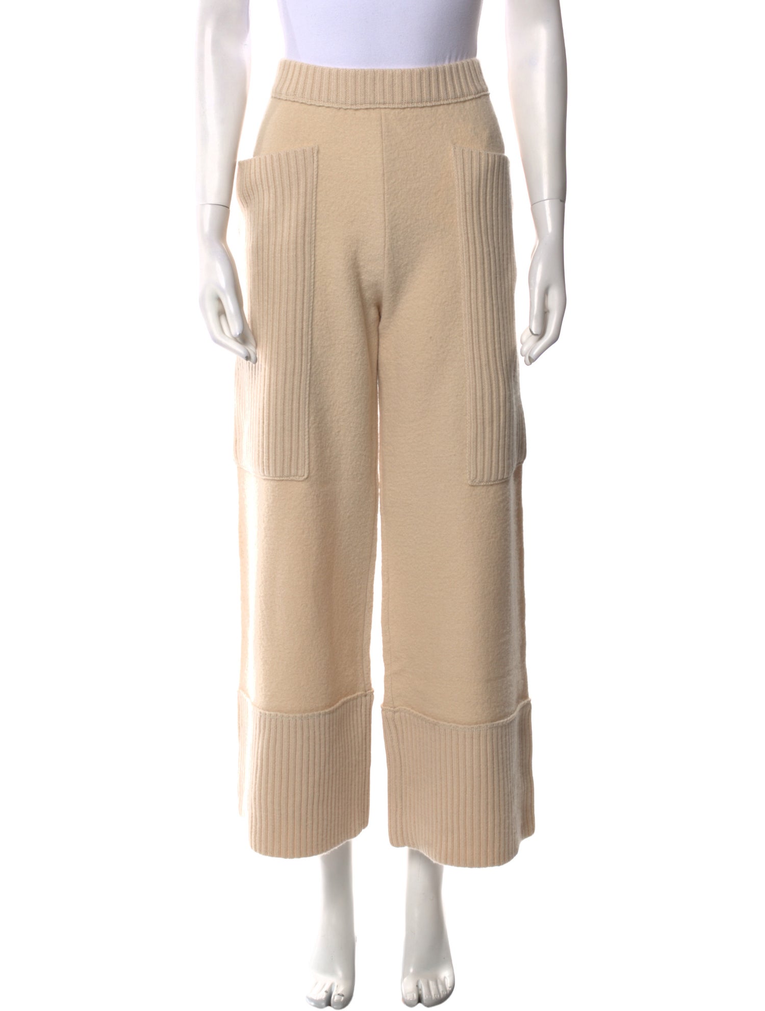 By Malene Birger Wool Wide Leg Pants
