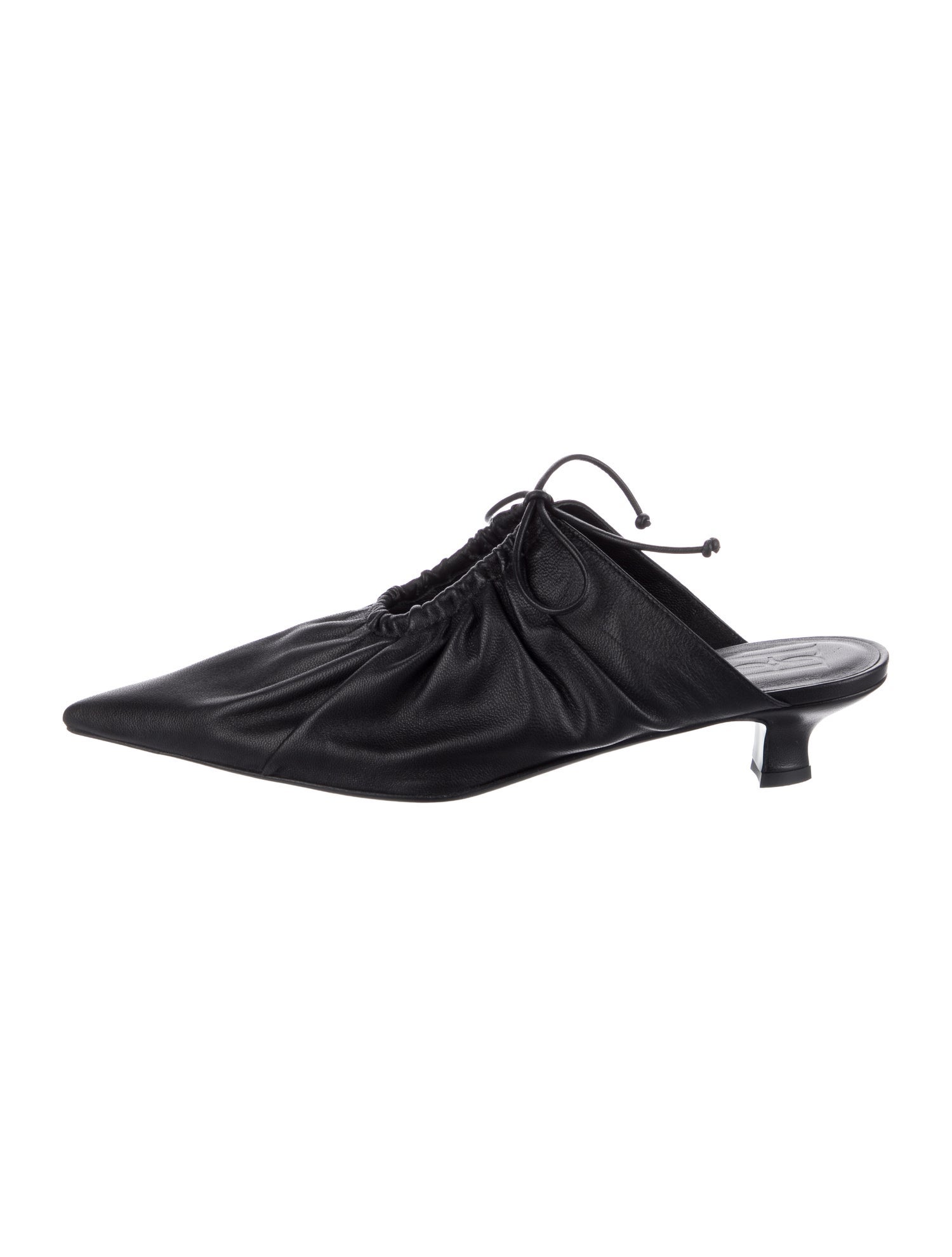 Christian Dior ブラック スリップ M My Dior Heeled Slide Black Supple Calfskin | DIOR