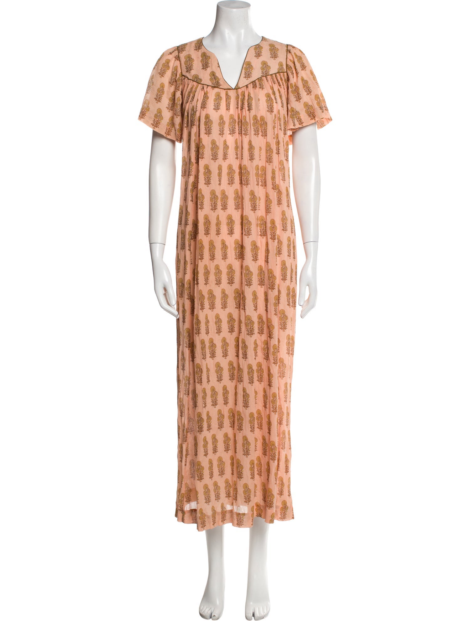 By Malene Birger Printed Long Dress
