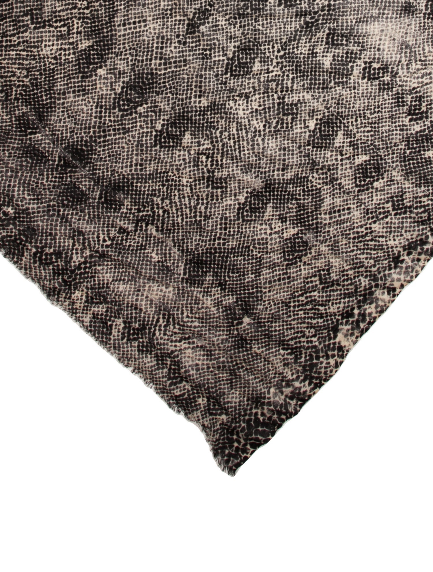By Malene Birger Wool Animal Print Shawl