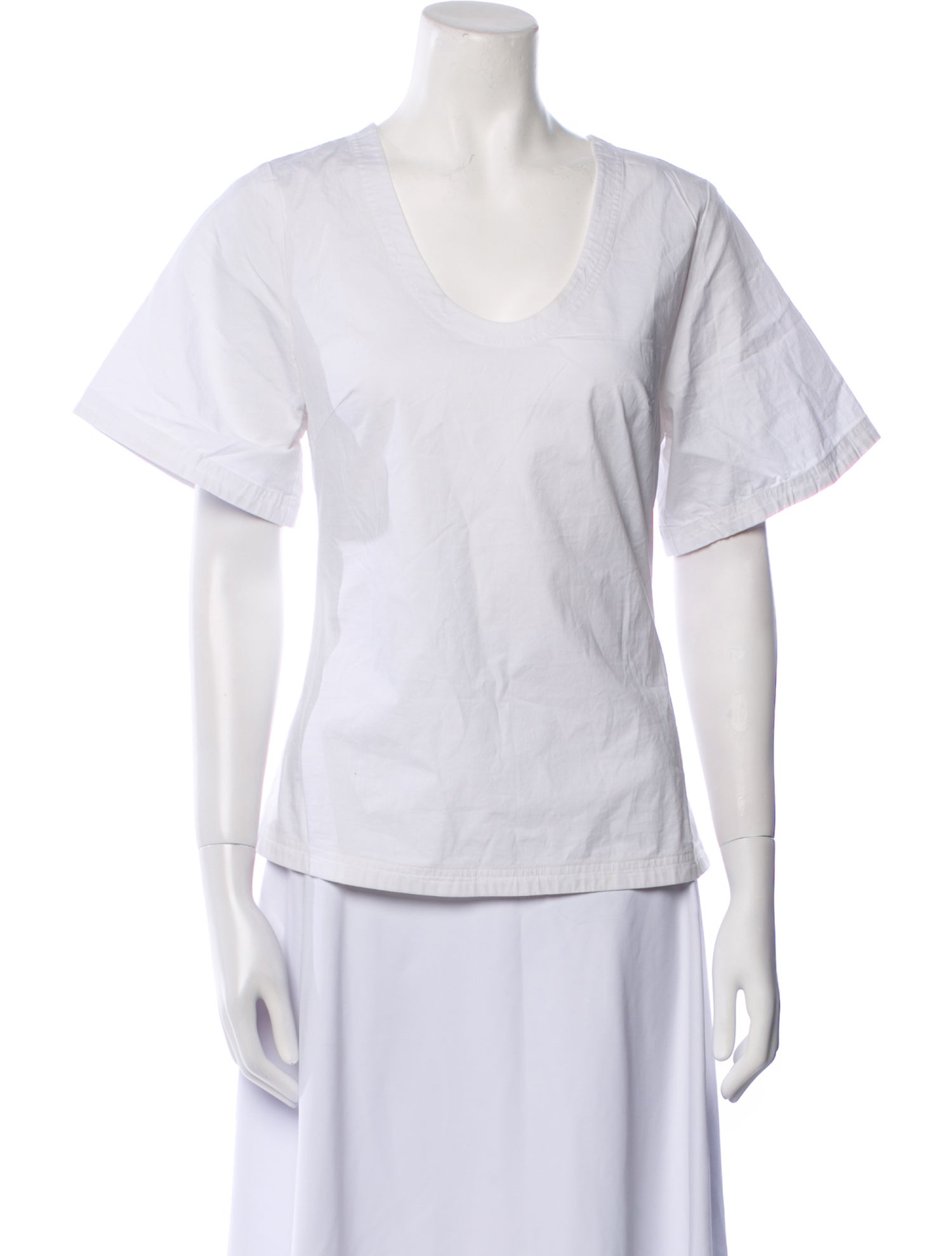 By Malene Birger Scoop Neck Short Sleeve T-Shirt