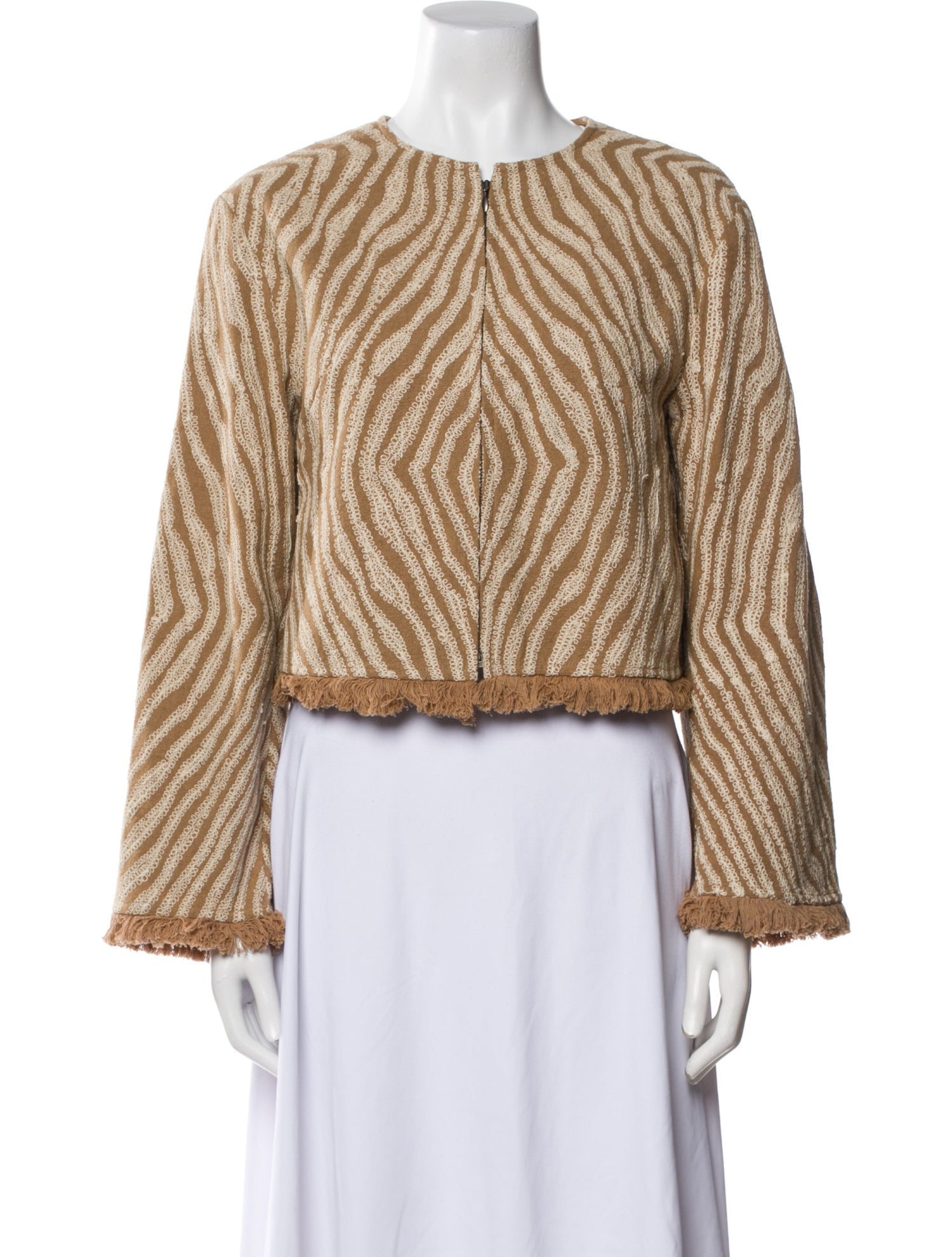 By Malene Birger Wool Printed Jacket