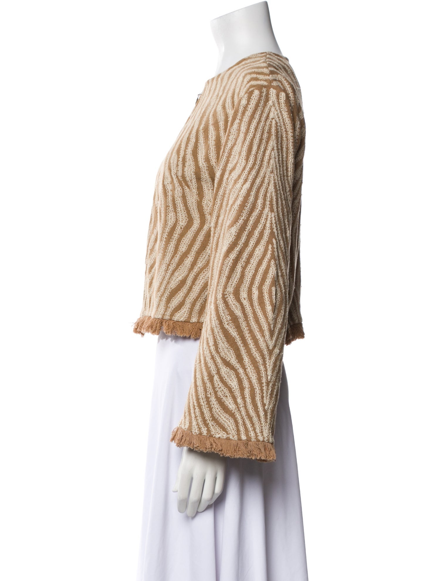 By Malene Birger Wool Printed Jacket