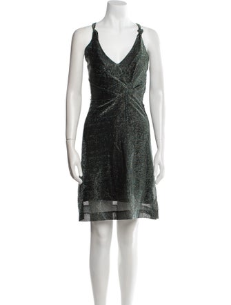 By Malene Birger V-Neck Mini Dress