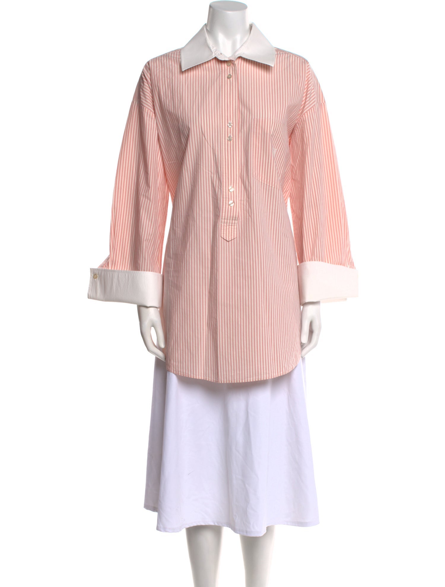 By Malene Birger Striped Mini Dress