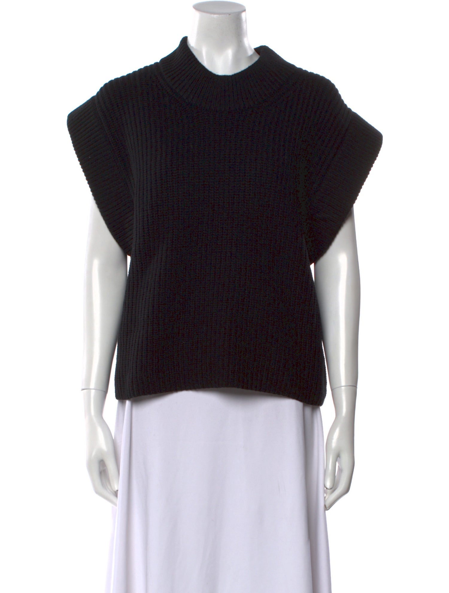 By Malene Birger Wool Mock Neck Sweater