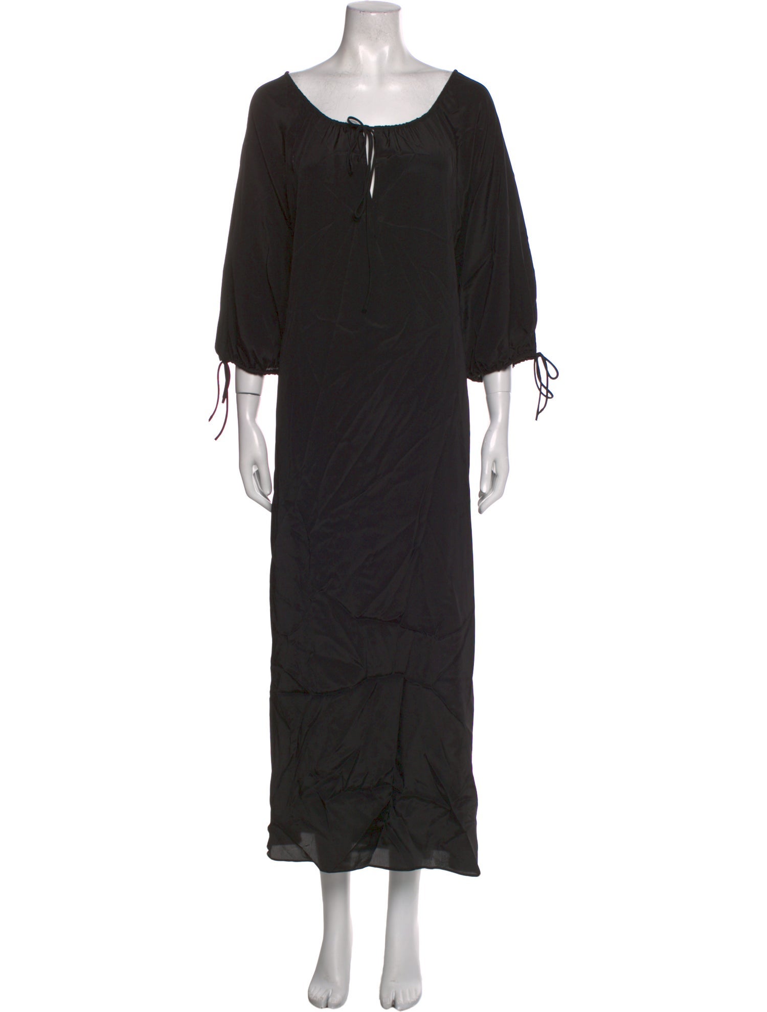 By Malene Birger Scoop Neck Long Dress