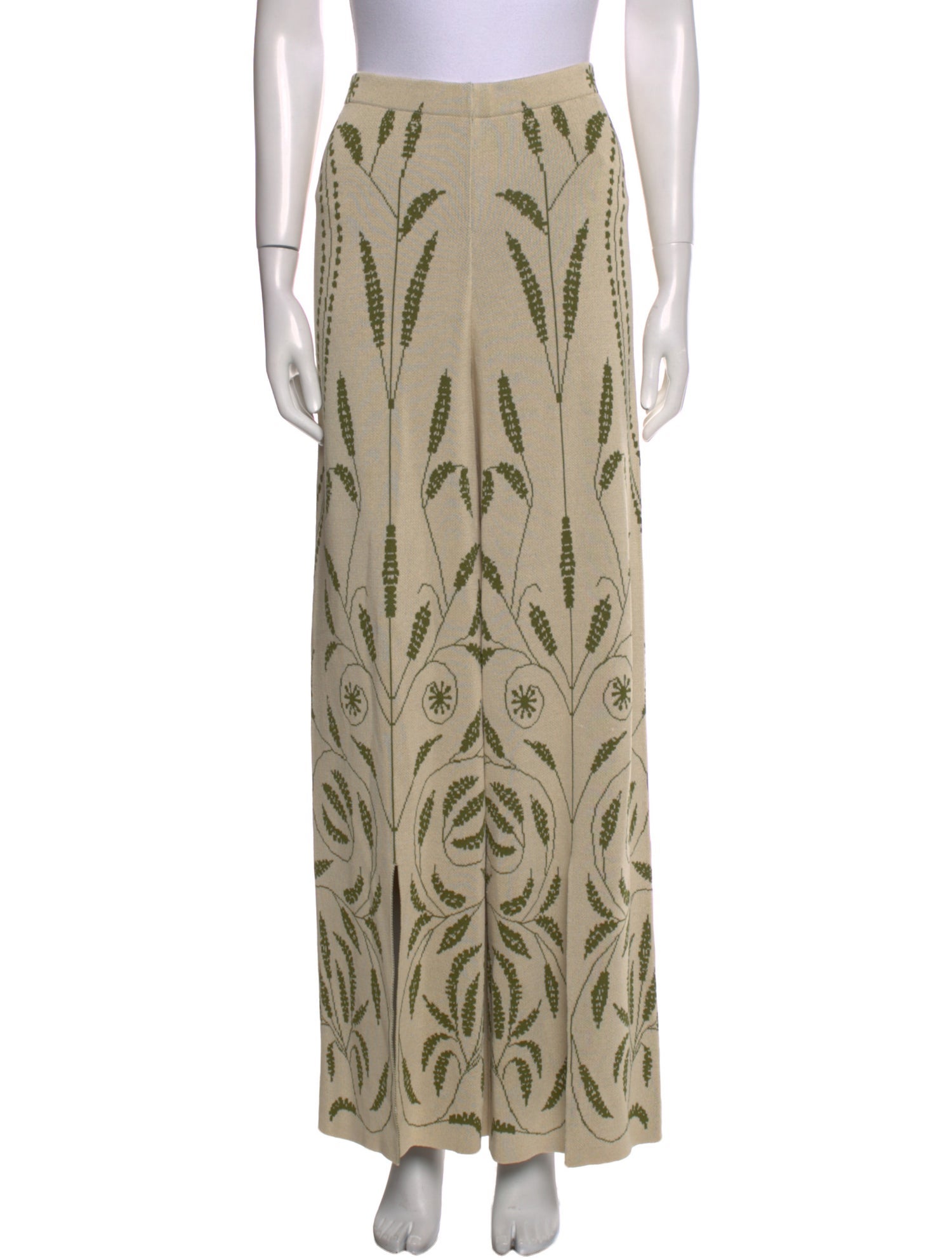 By Malene Birger Printed Wide Leg Pants w/ Tags