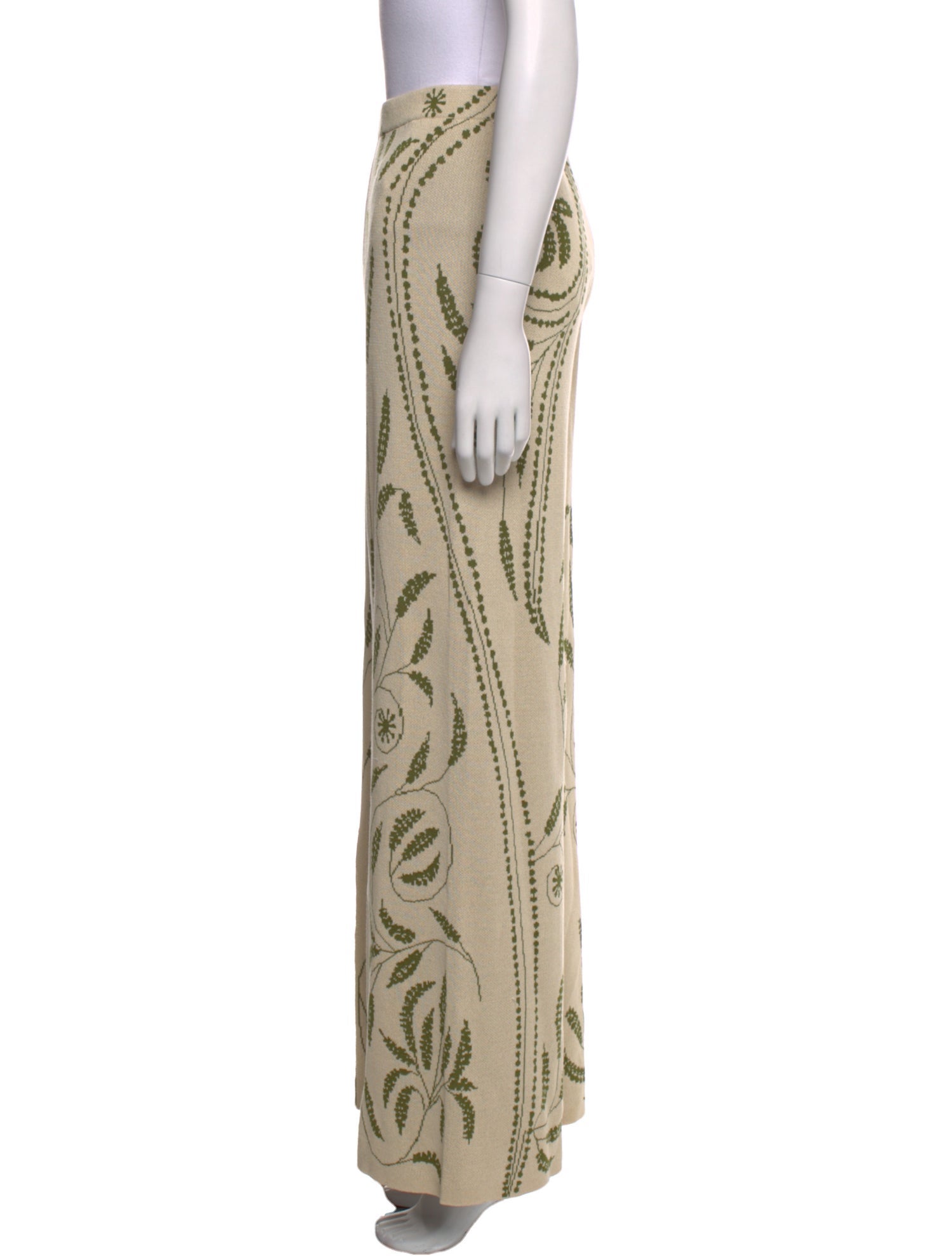 By Malene Birger Printed Wide Leg Pants