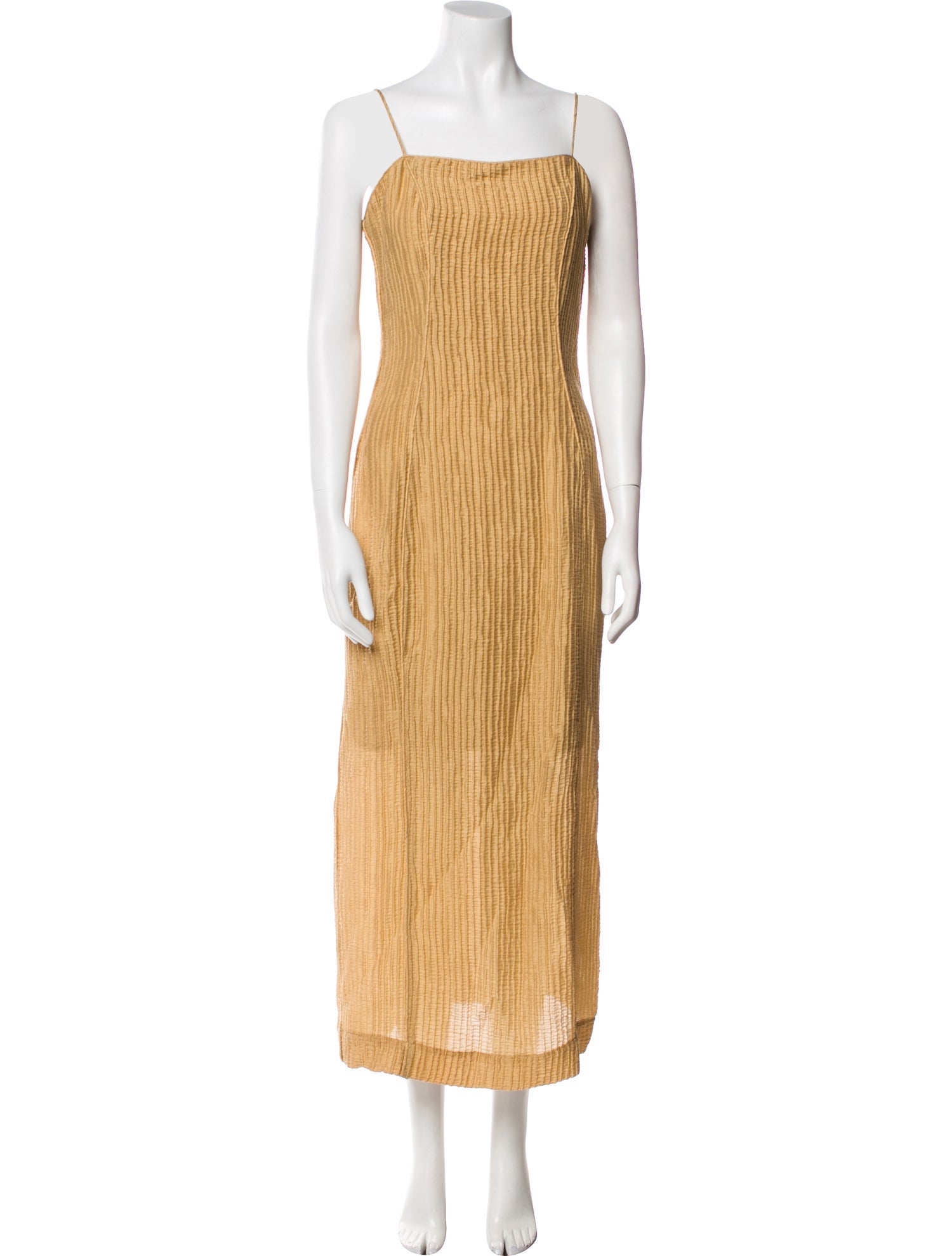 By Malene Birger Square Neckline Long Dress